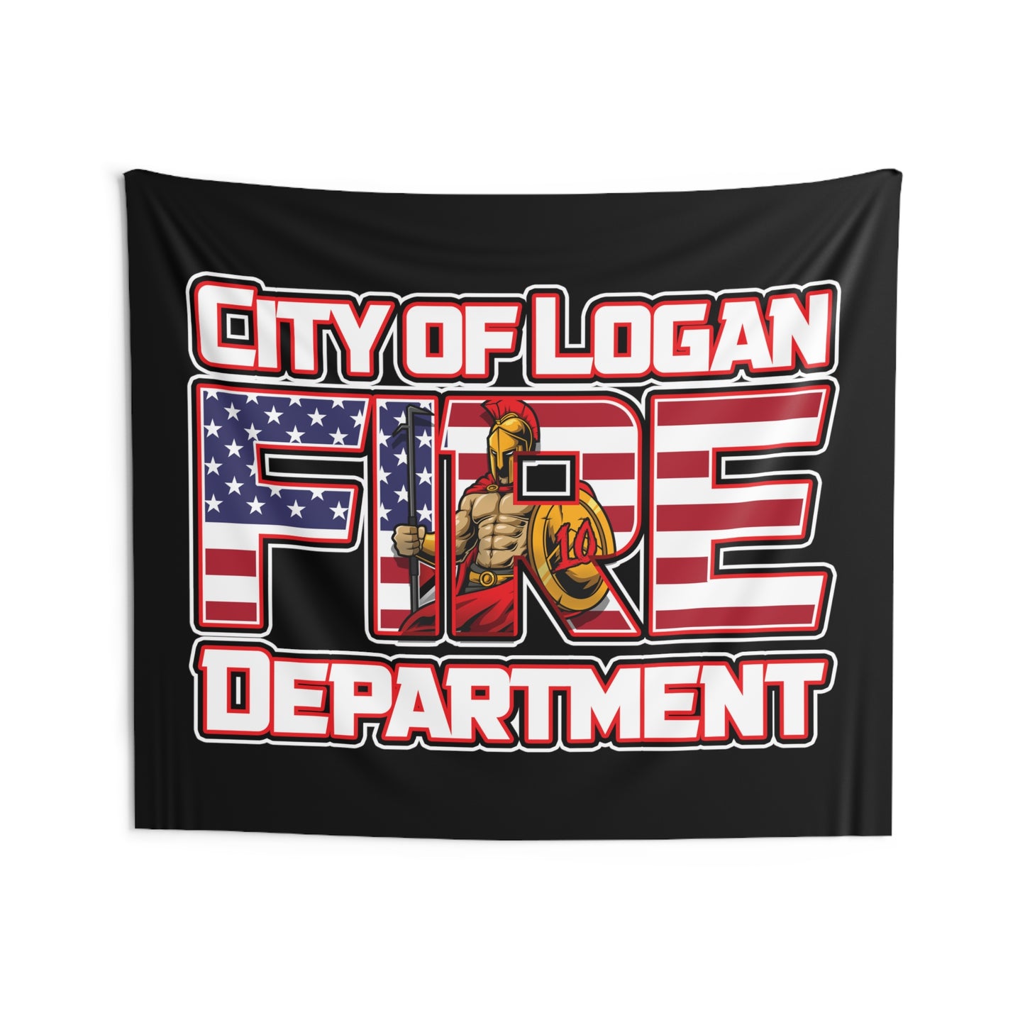 City Of Logan Fire Dept Wall Banners - American Responder Designs