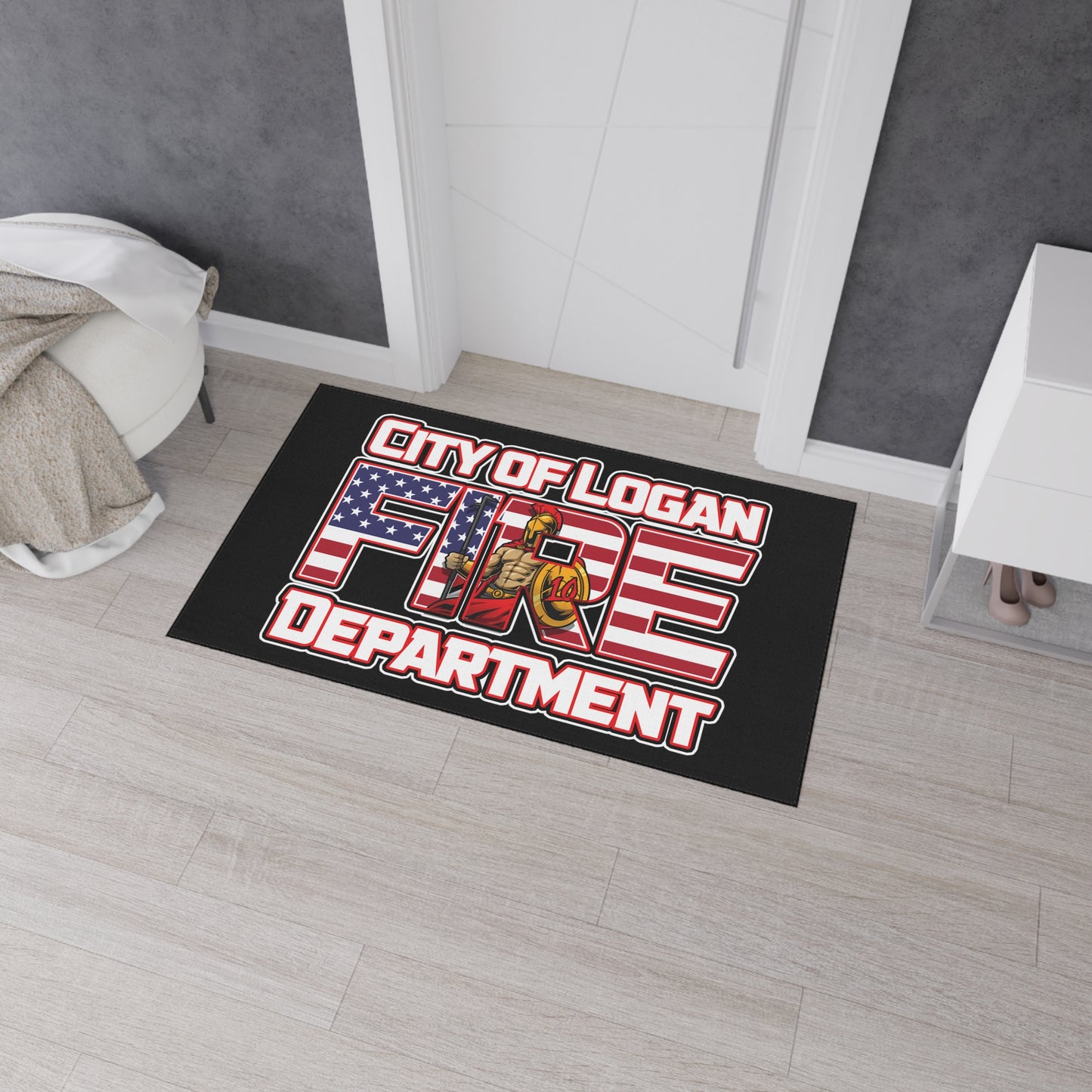 City of Logan Fire Dept Heavy Duty Floor Mat - American Responder Designs