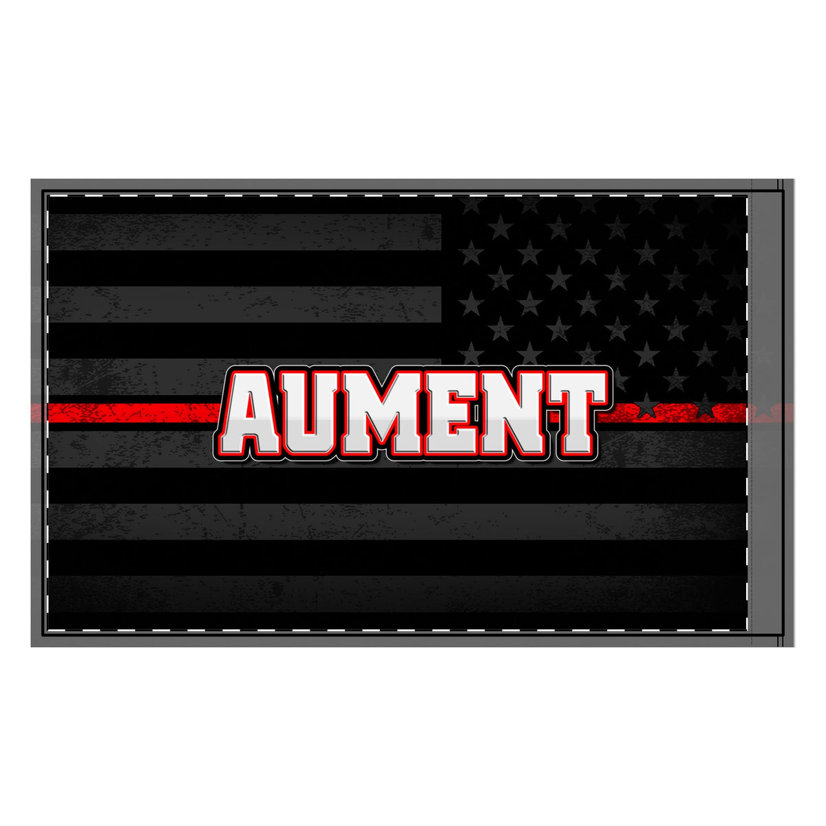 Personalized Subdued Firefighter Flag