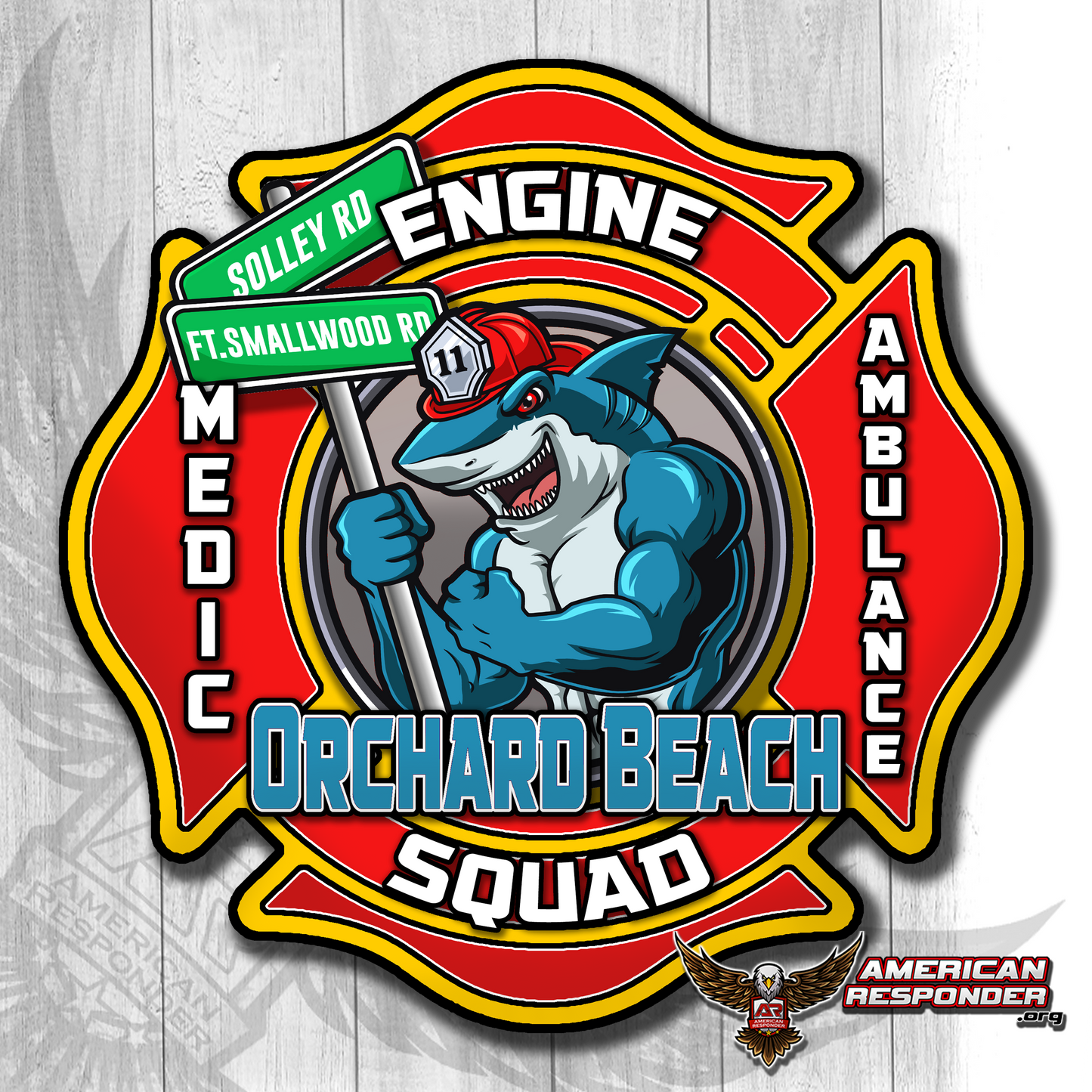 OBVFD Station Decal Order - American Responder Designs