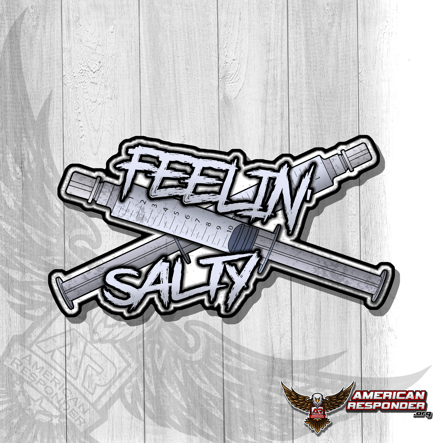 Feelin Salty Decal - American Responder Designs