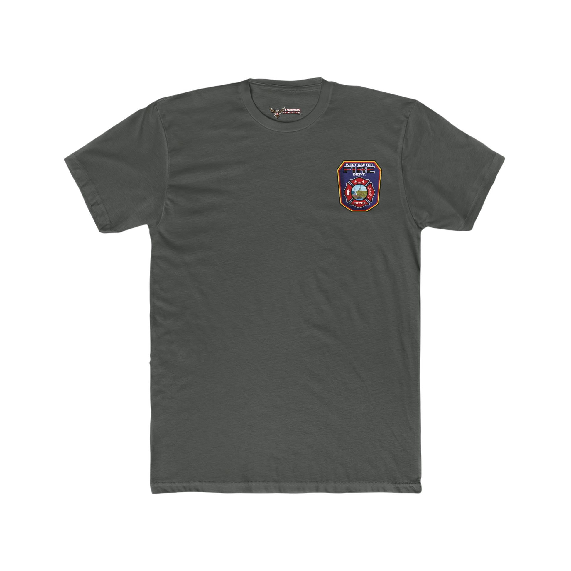 West Carter Fire Dept Cotton Crew Tee - American Responder Designs
