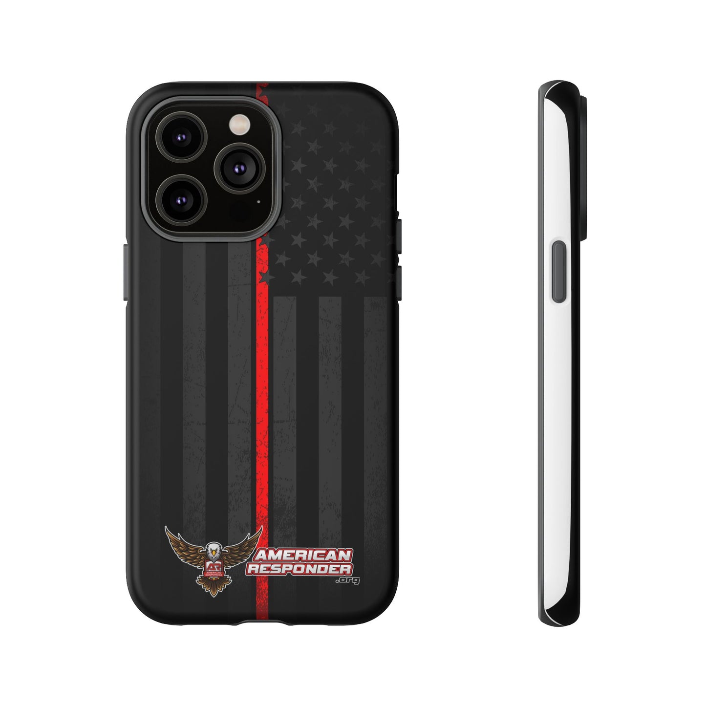 Subdued Firefighter Tough Phone Cases