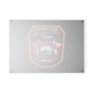 West Carter Glass Cutting Board - American Responder Designs