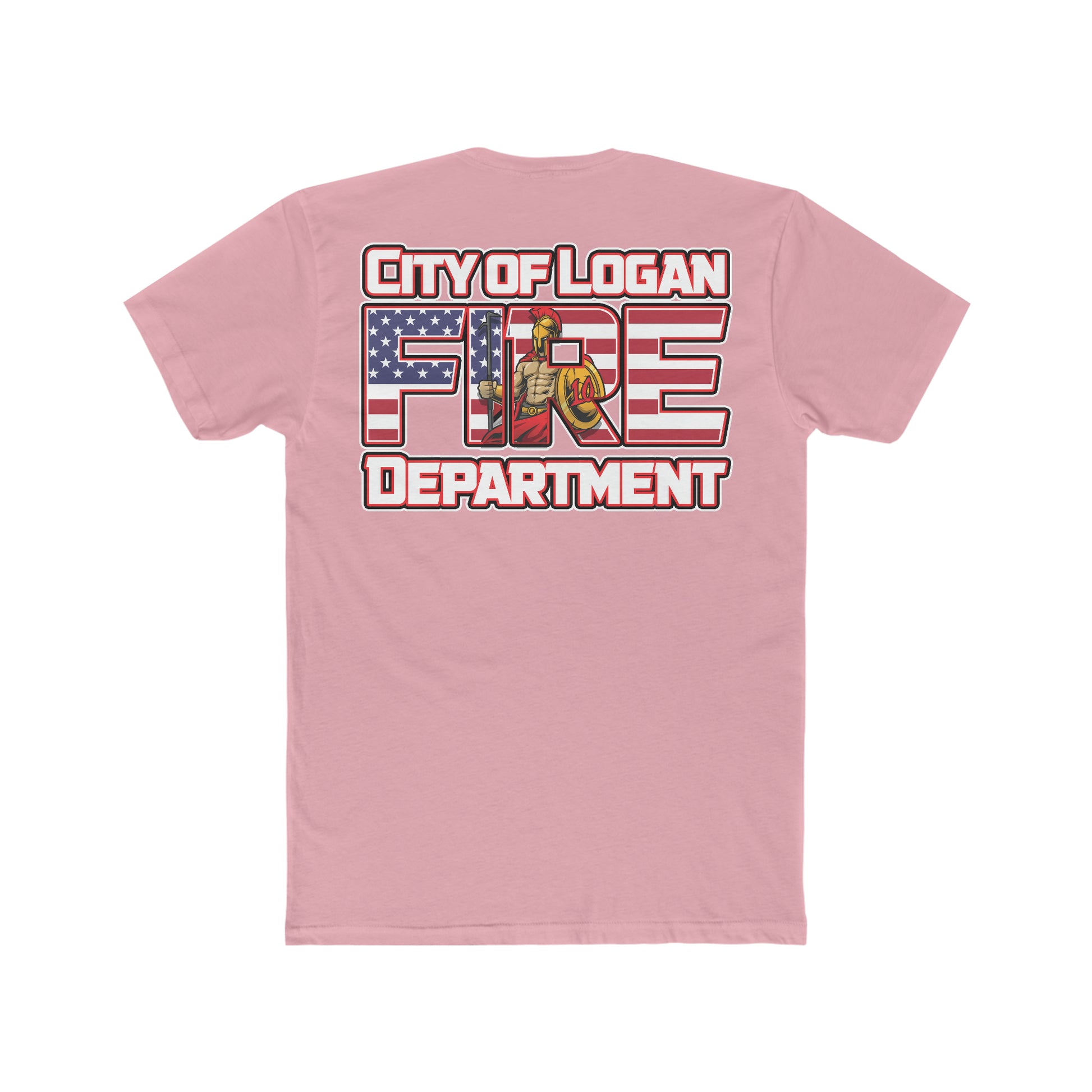 City Of Logan Fire Dept Station Support Tees - American Responder Designs