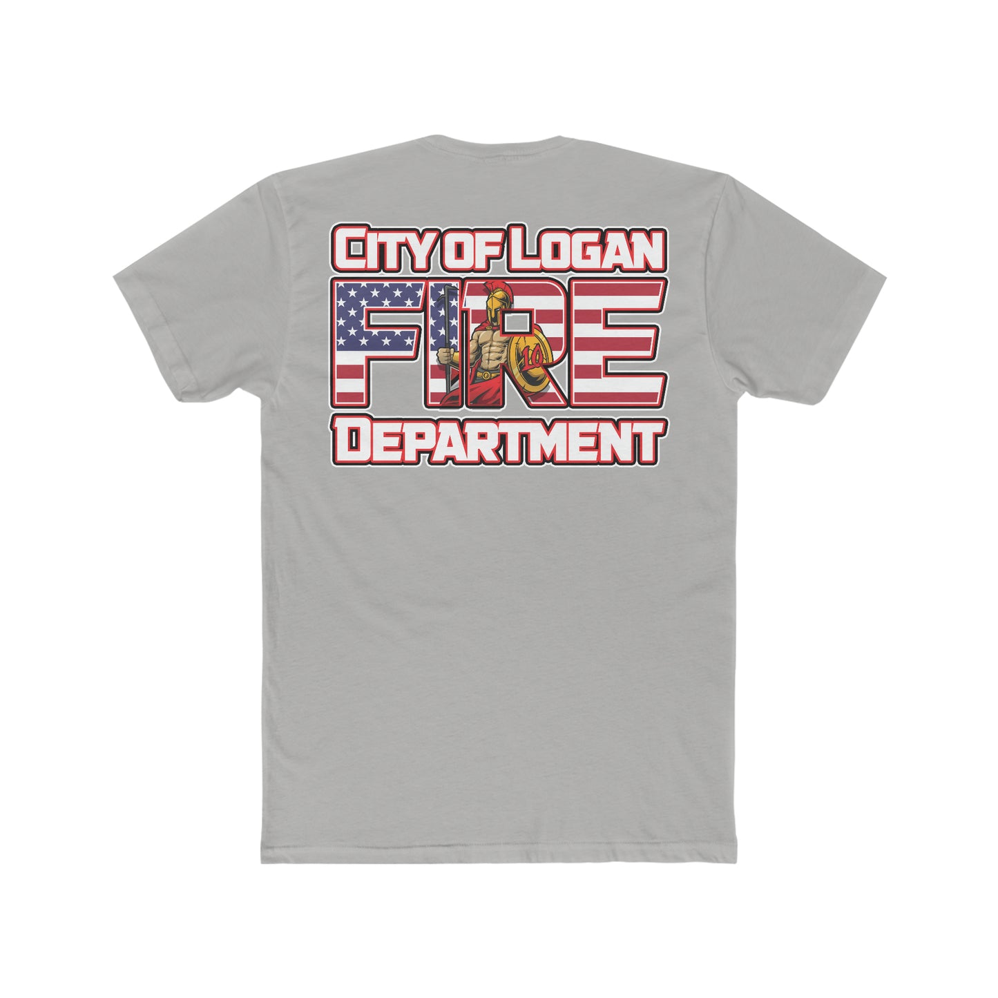 City Of Logan Fire Dept Station Support Tees - American Responder Designs