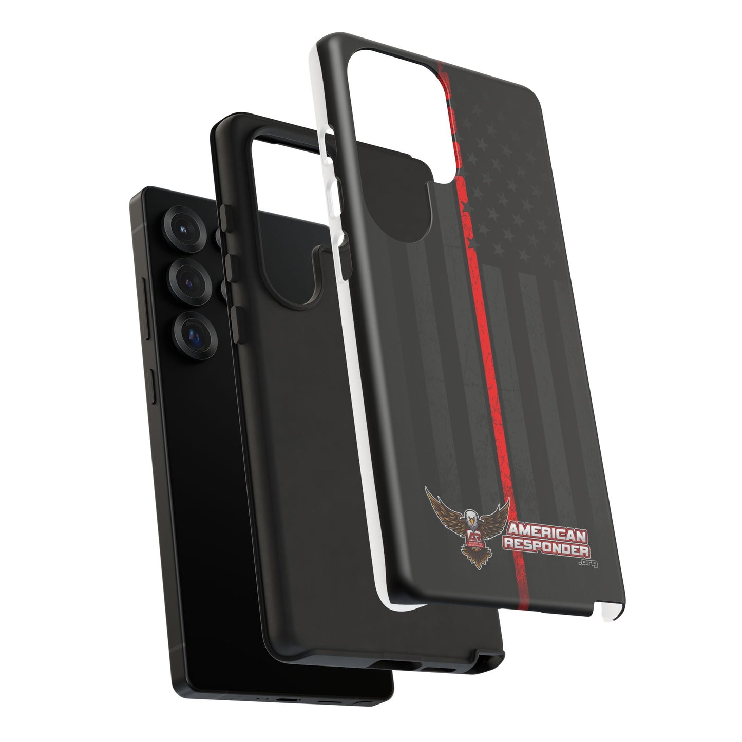 Subdued Firefighter Tough Phone Cases