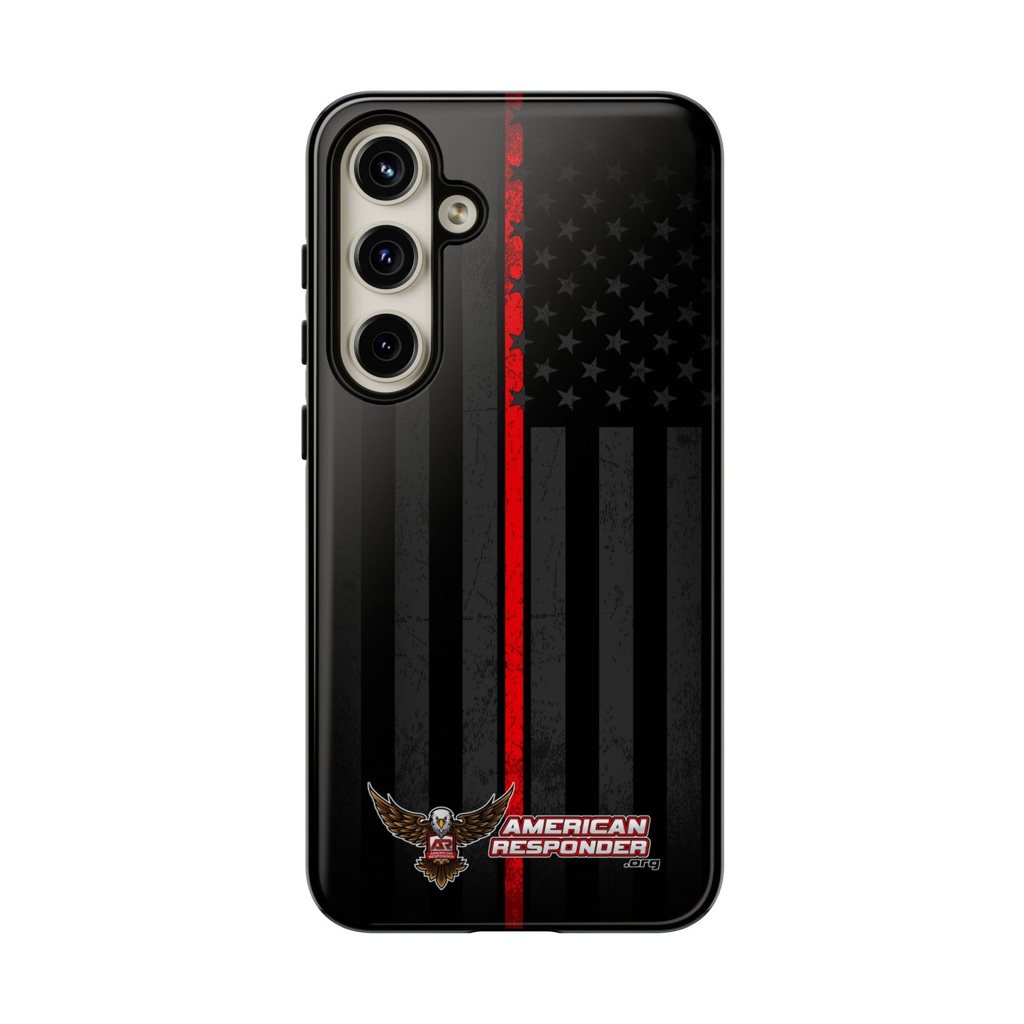 Subdued Firefighter Tough Phone Cases