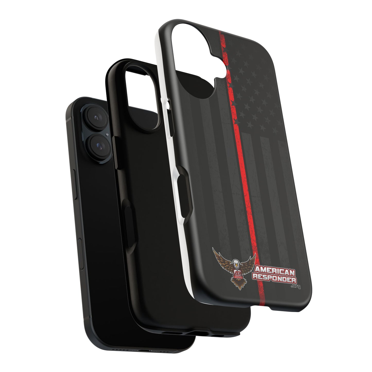 Subdued Firefighter Tough Phone Cases