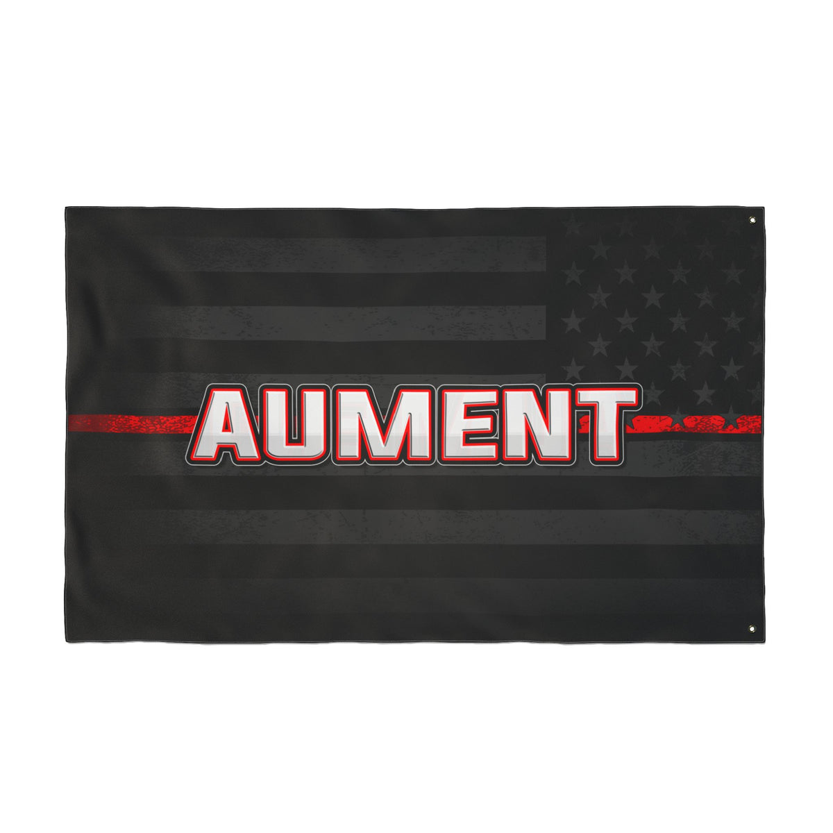Personalized Subdued Firefighter Flag