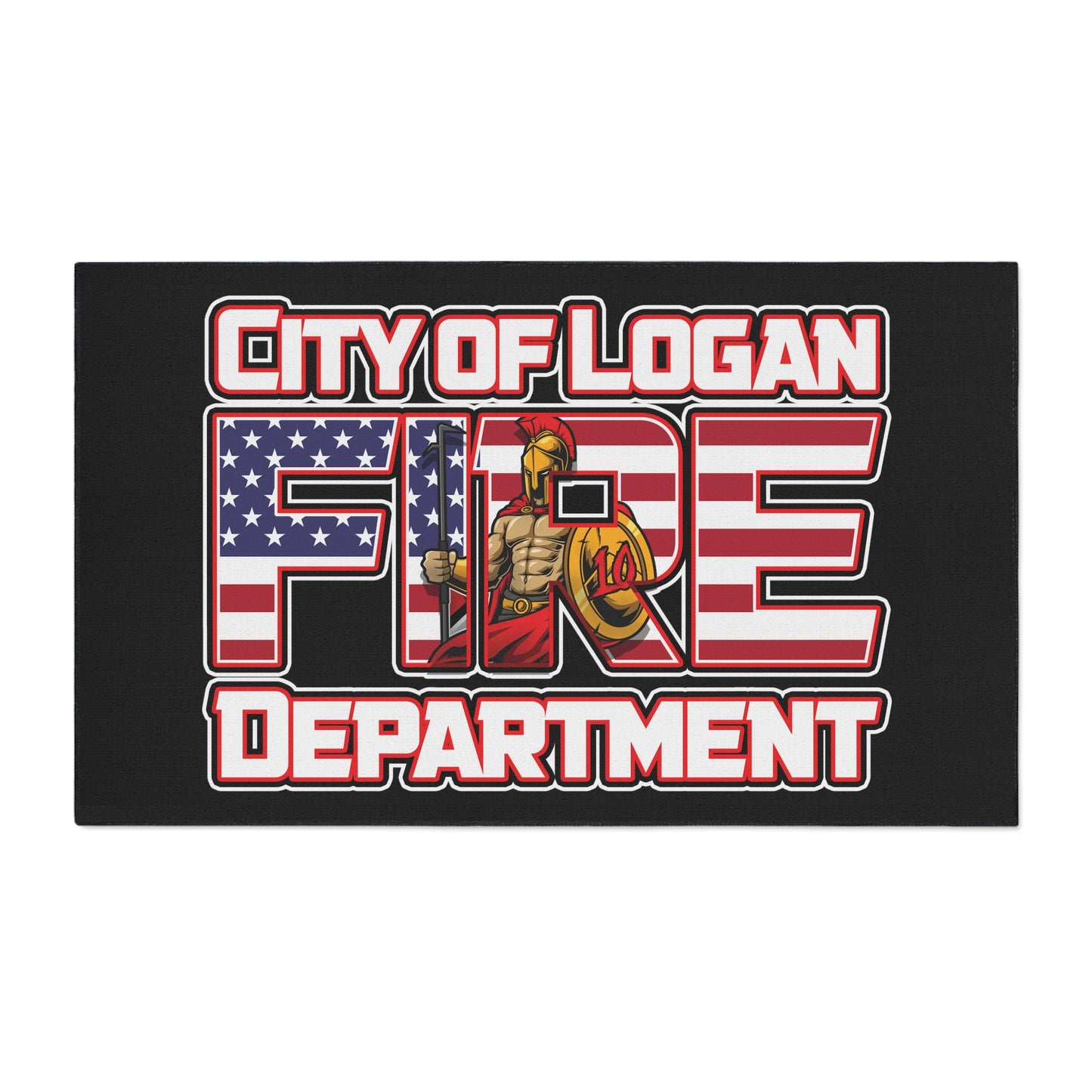 City of Logan Fire Dept Heavy Duty Floor Mat - American Responder Designs
