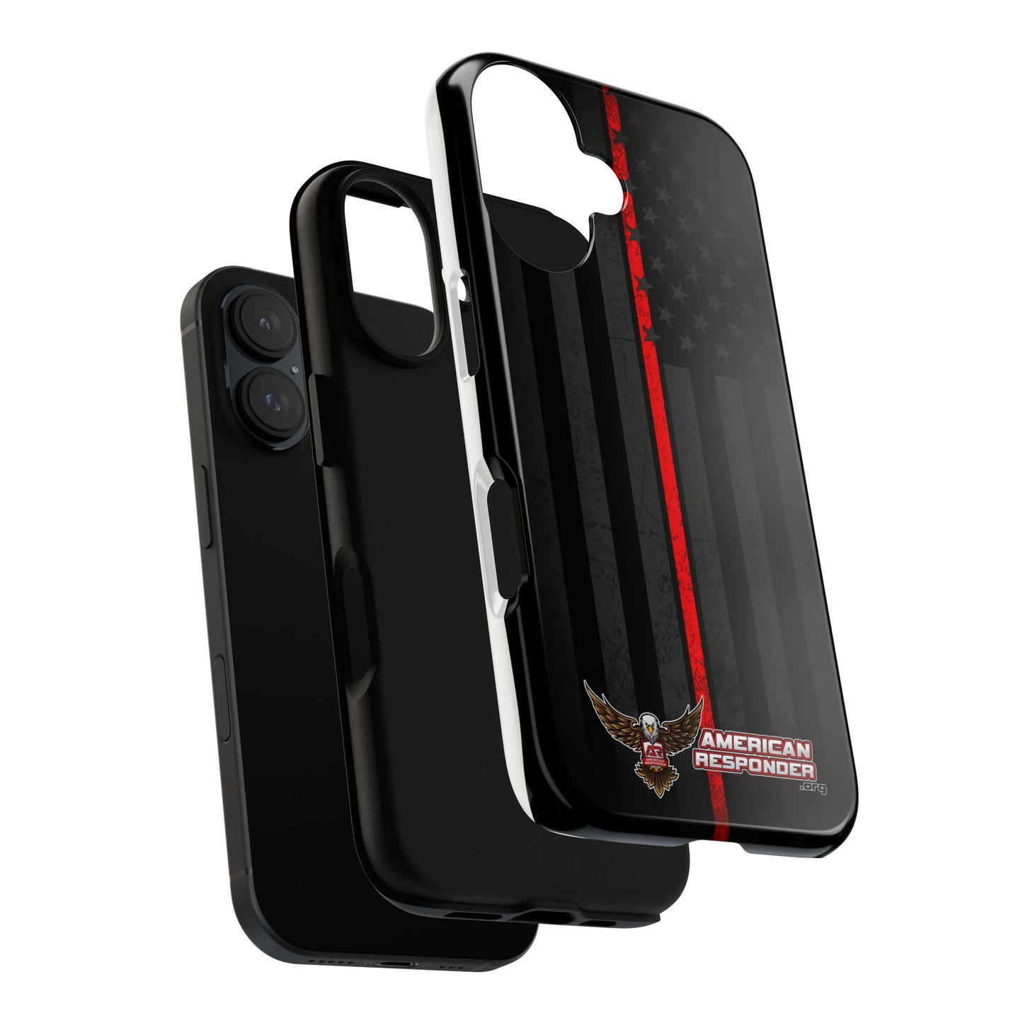 Subdued Firefighter Tough Phone Cases