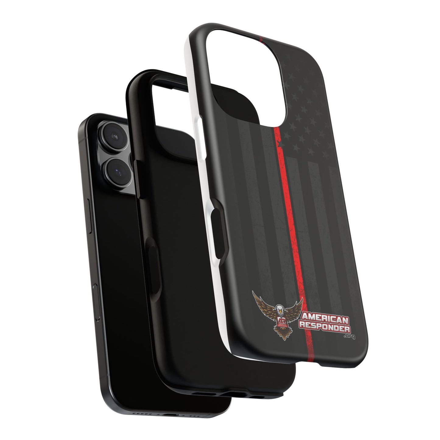 Subdued Firefighter Tough Phone Cases