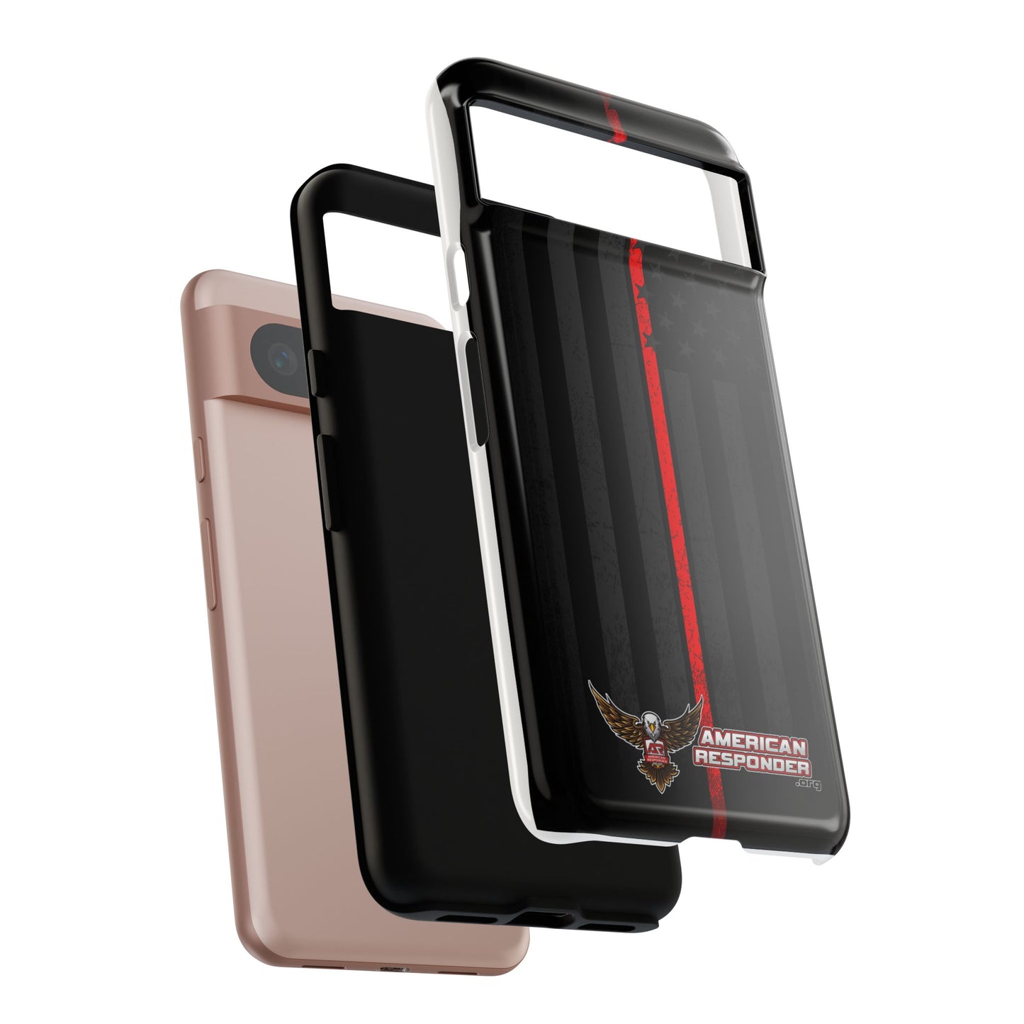 Subdued Firefighter Tough Phone Cases