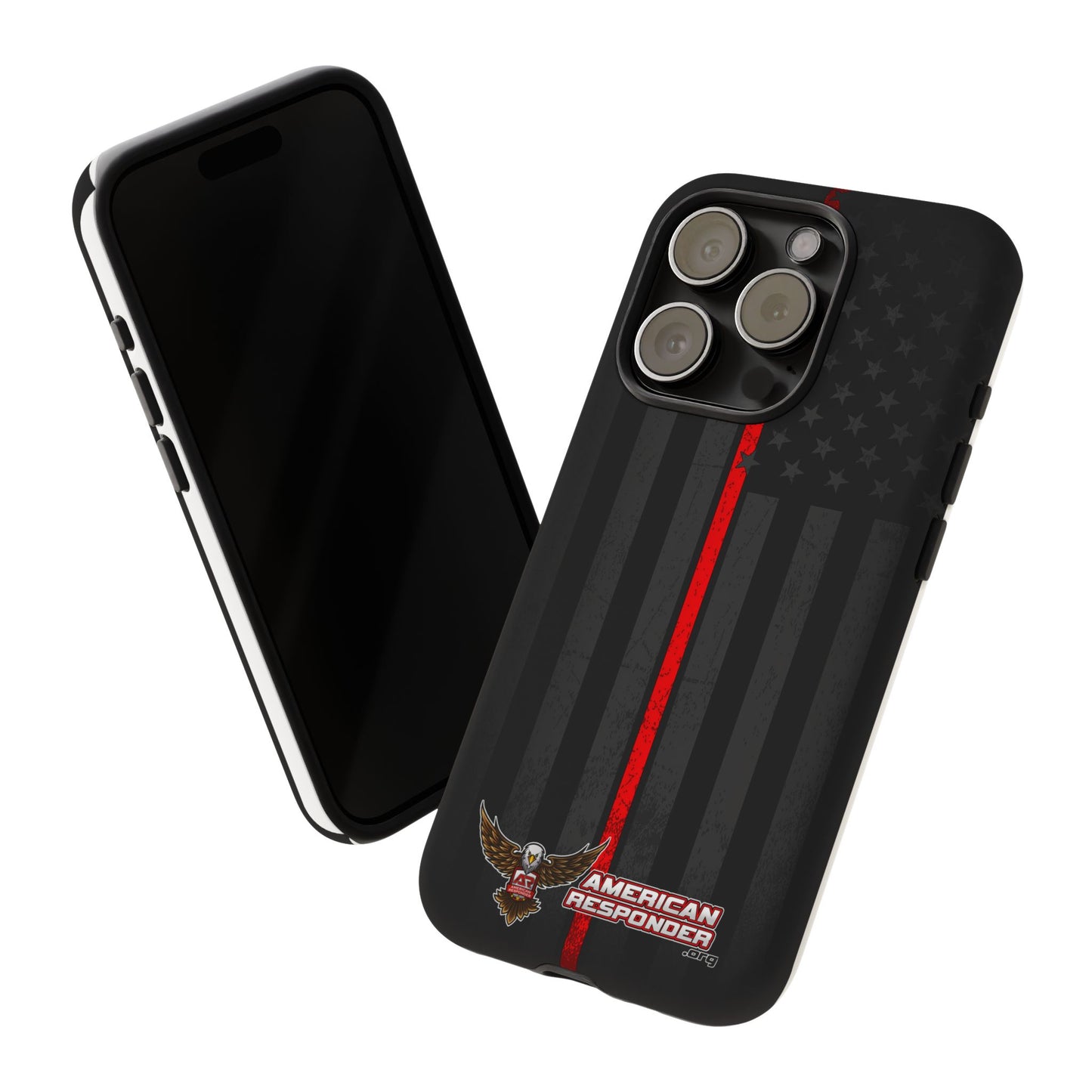 Subdued Firefighter Tough Phone Cases