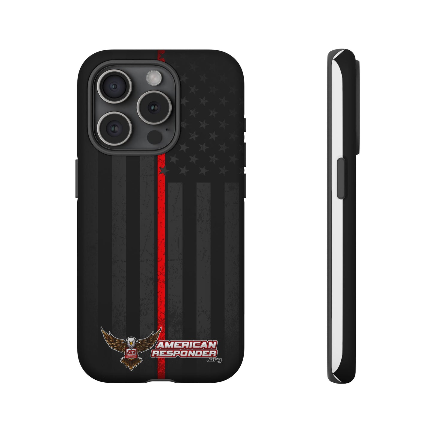 Subdued Firefighter Tough Phone Cases