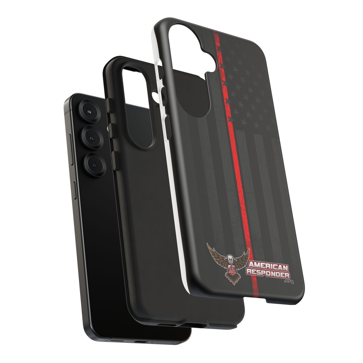 Subdued Firefighter Tough Phone Cases