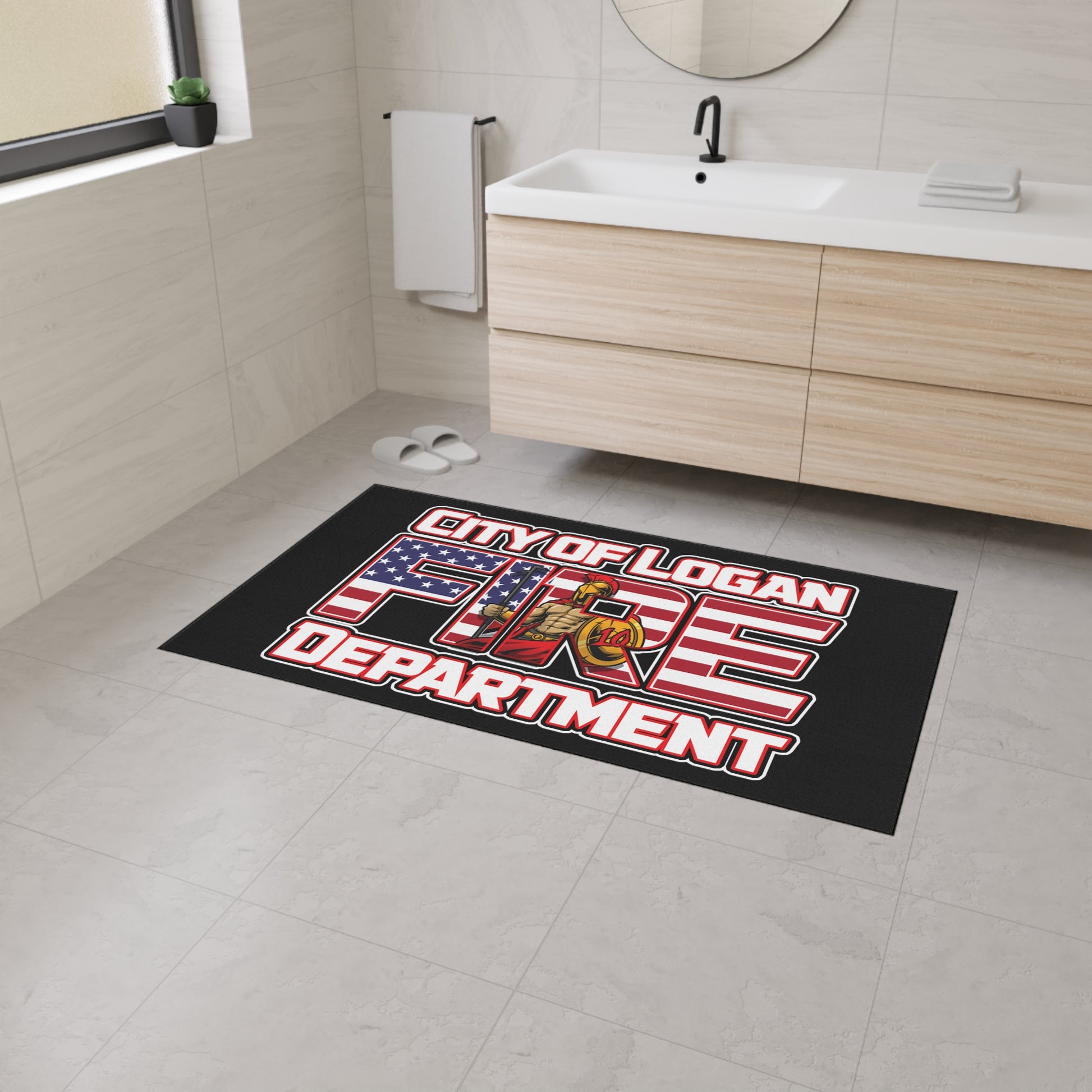 City of Logan Fire Dept Heavy Duty Floor Mat - American Responder Designs