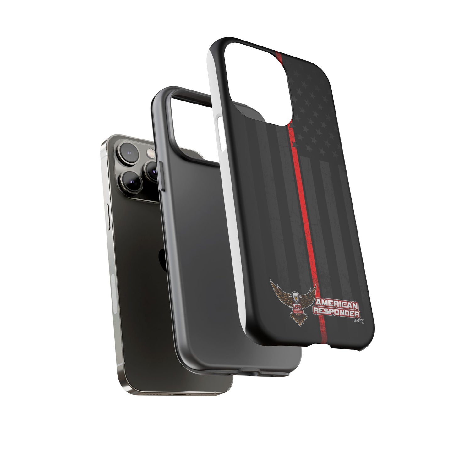 Subdued Firefighter Tough Phone Cases