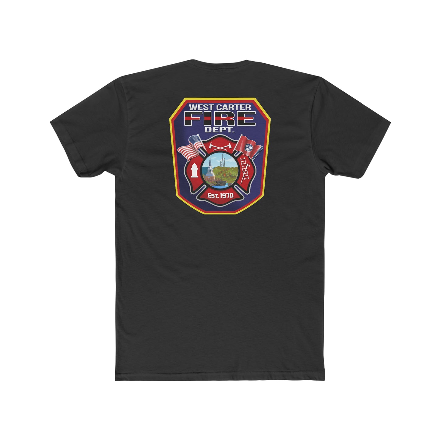 West Carter Fire Department Supporter Tee - American Responder Designs