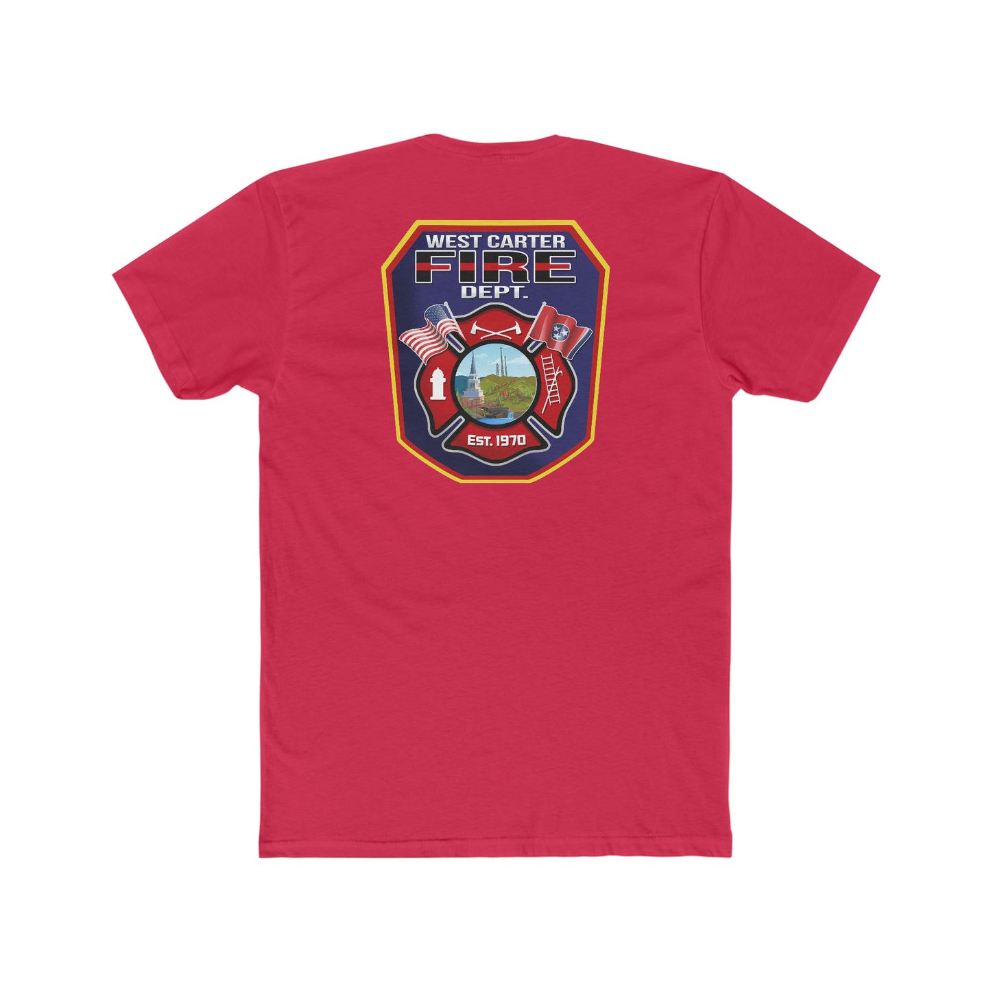 West Carter Fire Department Supporter Tee - American Responder Designs