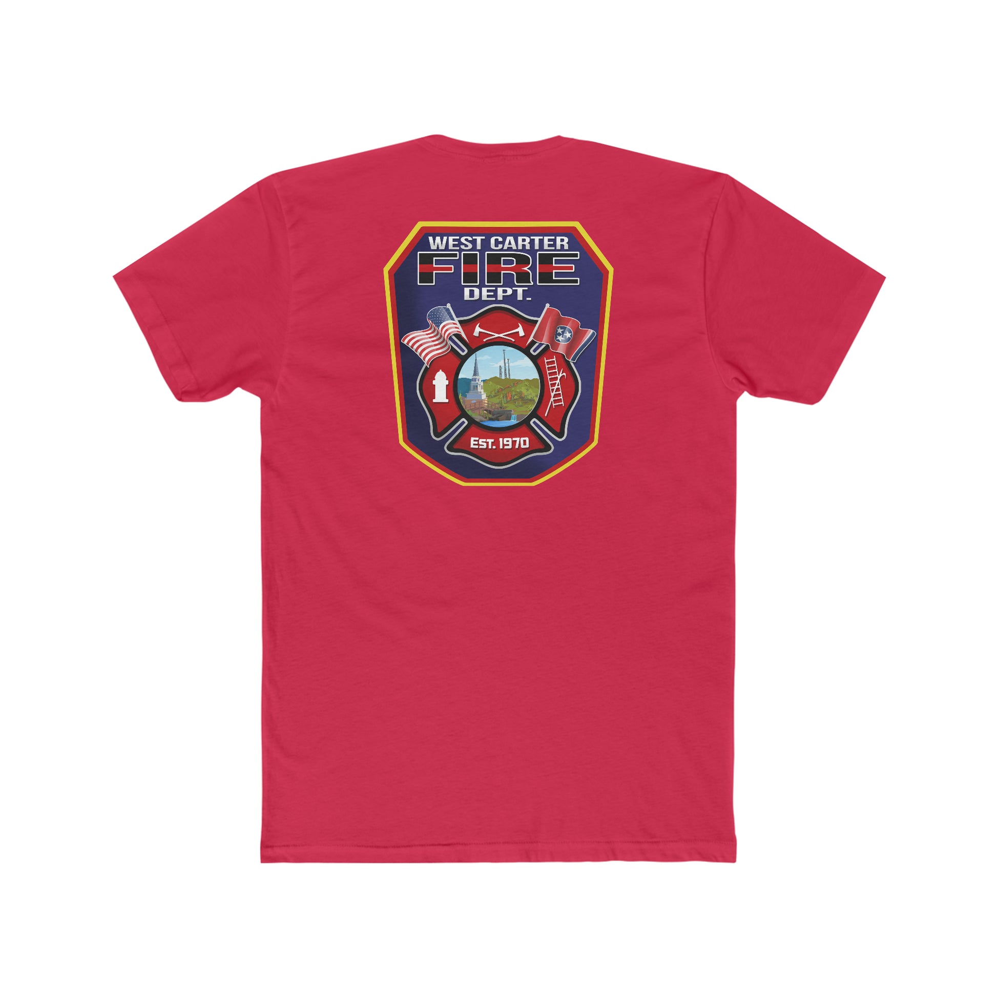 West Carter Fire Department Supporter Tee - American Responder Designs