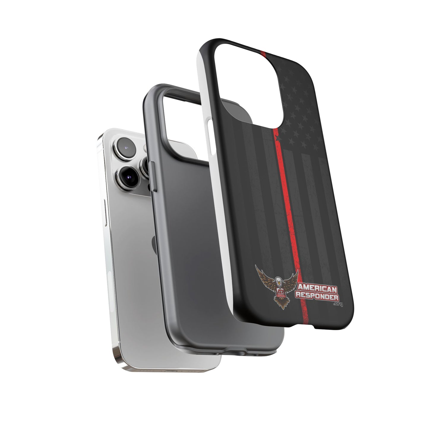 Subdued Firefighter Tough Phone Cases