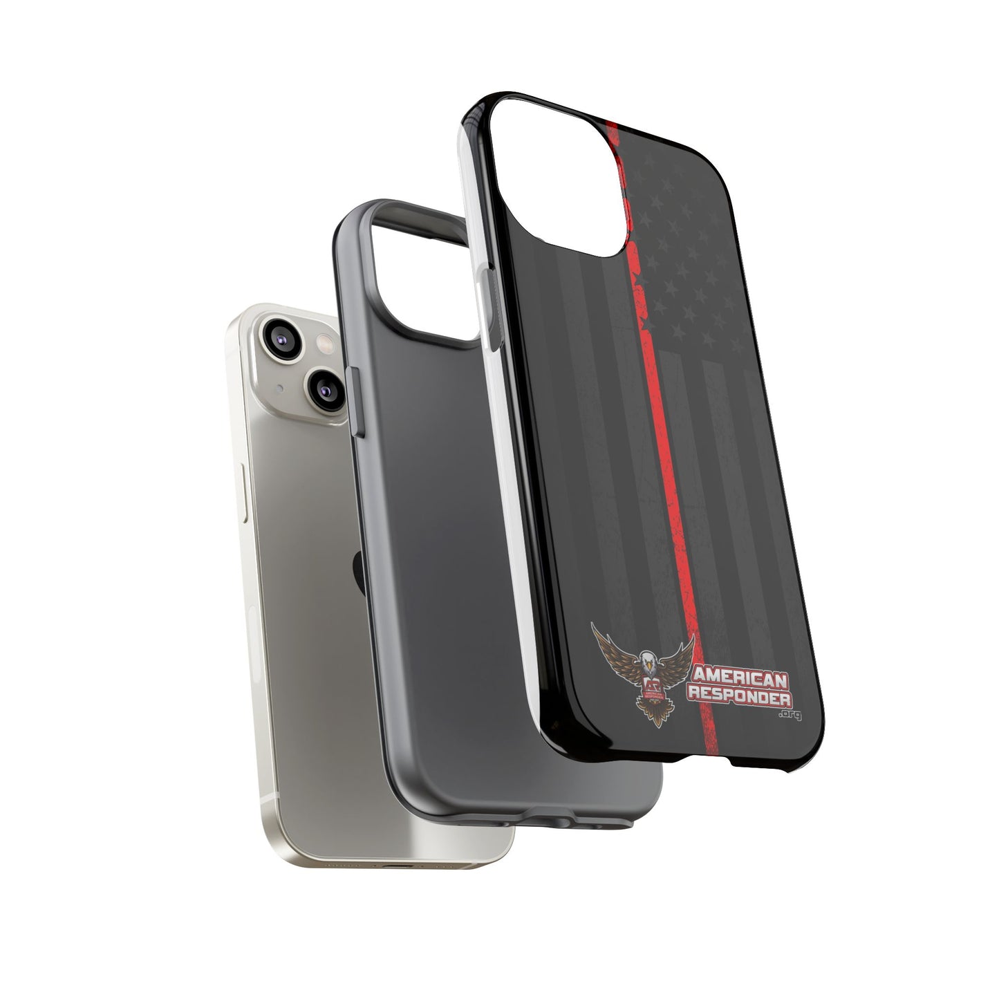 Subdued Firefighter Tough Phone Cases