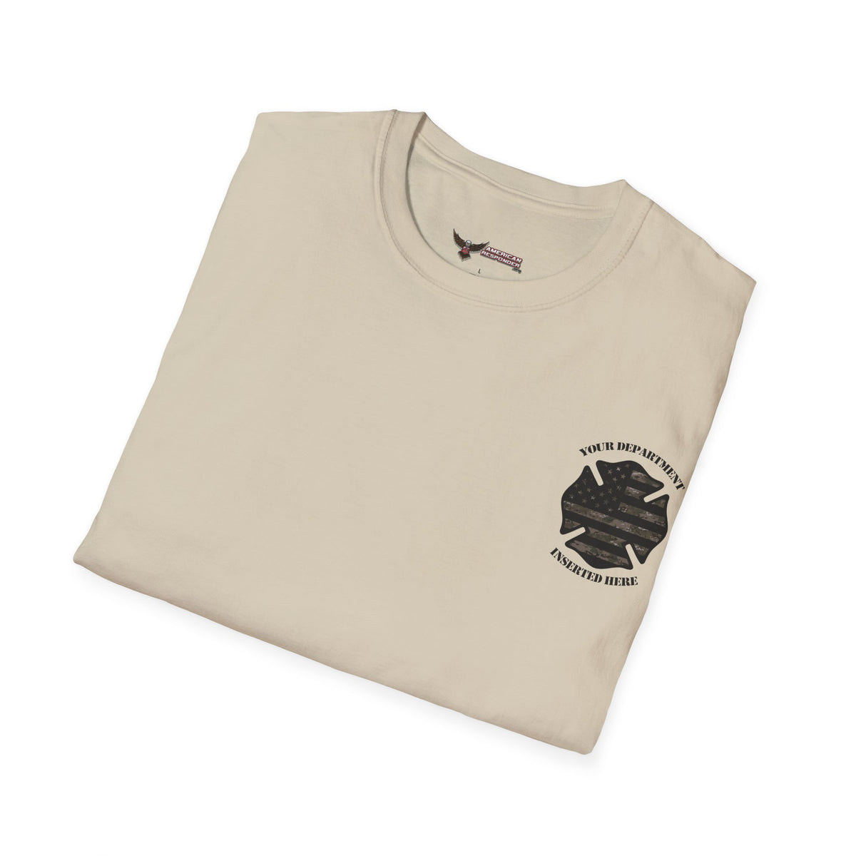 Personalized FD Military Support Shirt - American Responder Designs