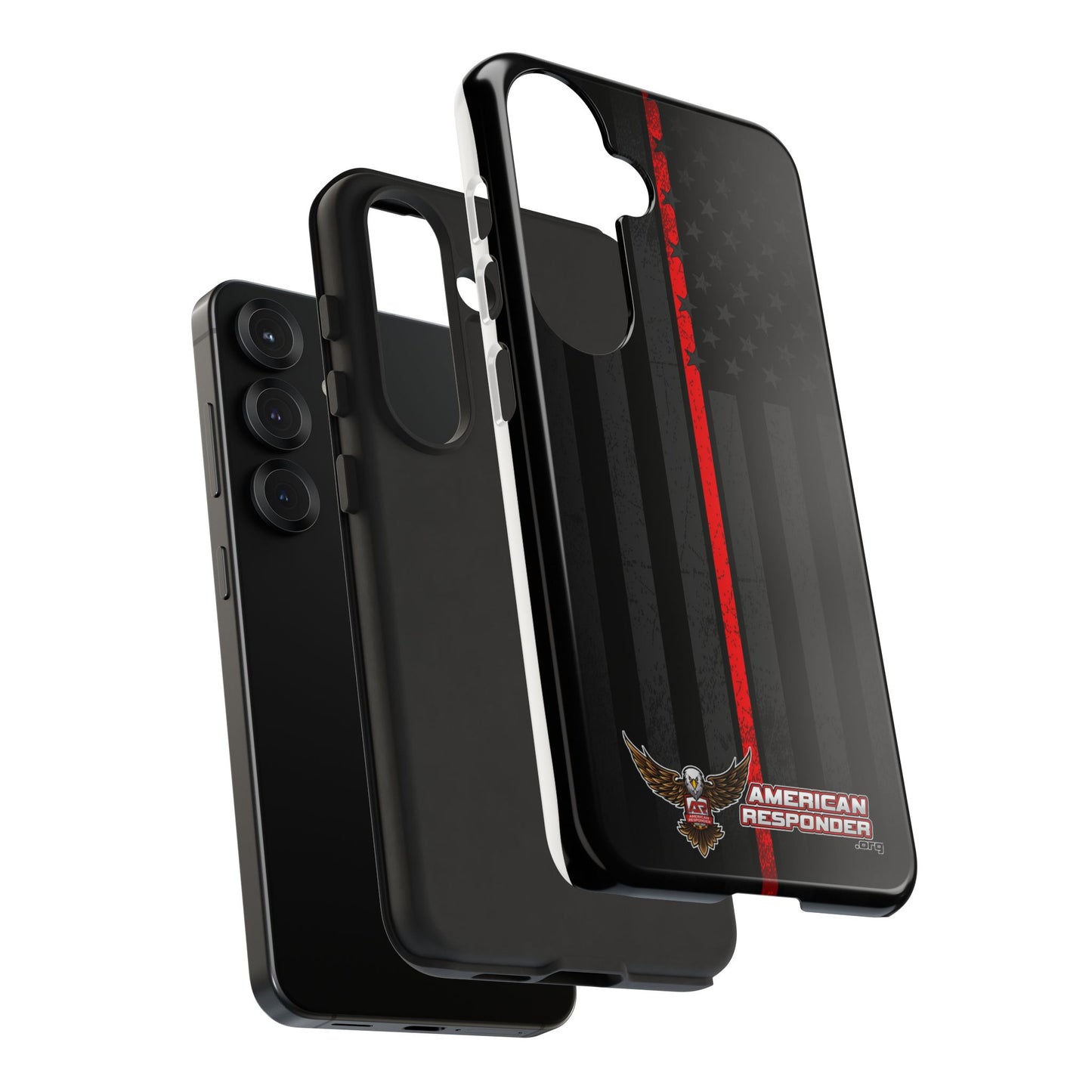 Subdued Firefighter Tough Phone Cases