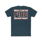 West Carter Fire Dept Cotton Crew Tee - American Responder Designs
