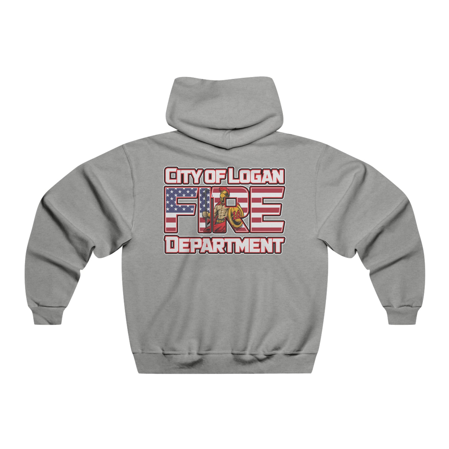 City of Logan Fire Dept Support Hoodie - American Responder Designs