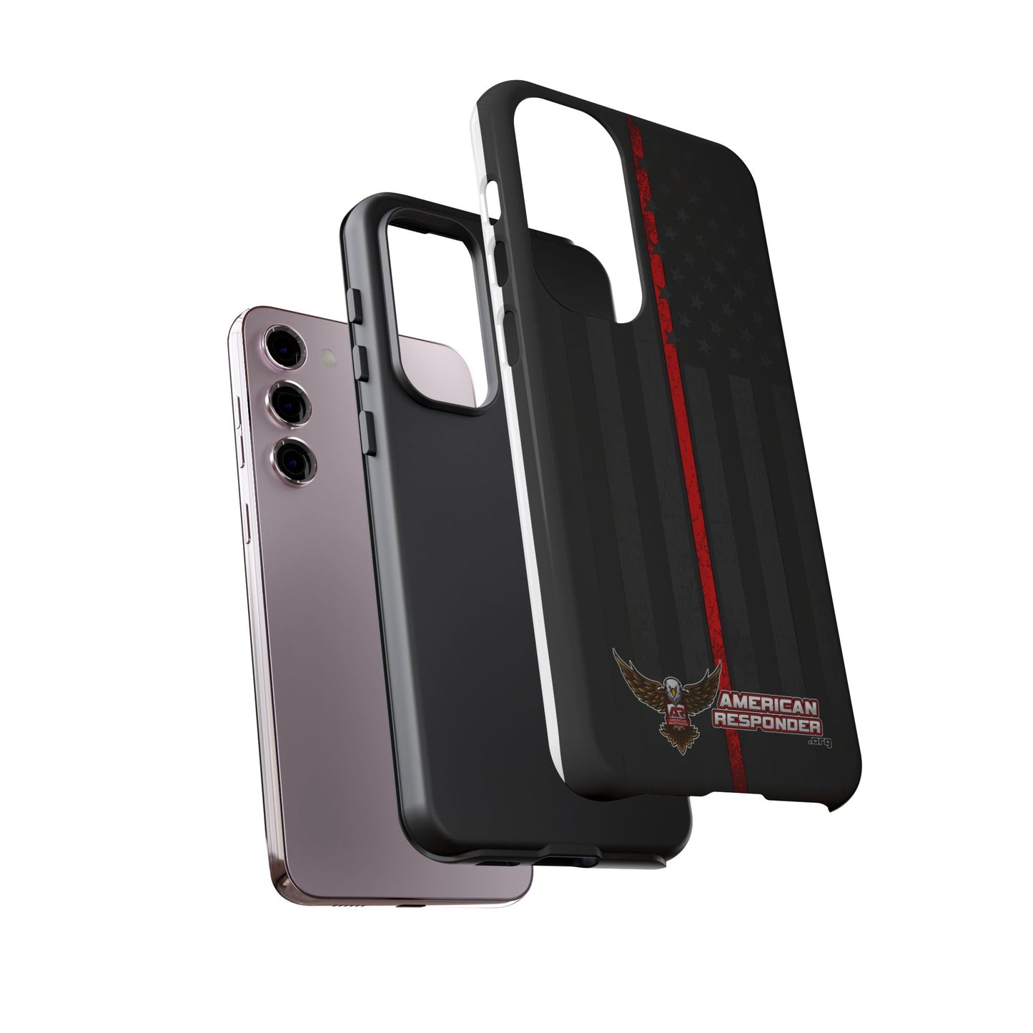 Subdued Firefighter Tough Phone Cases