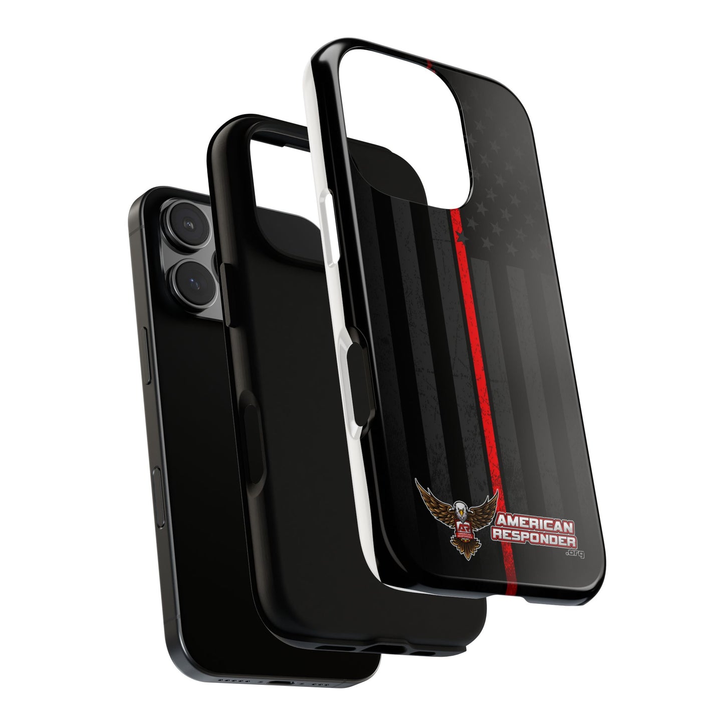Subdued Firefighter Tough Phone Cases