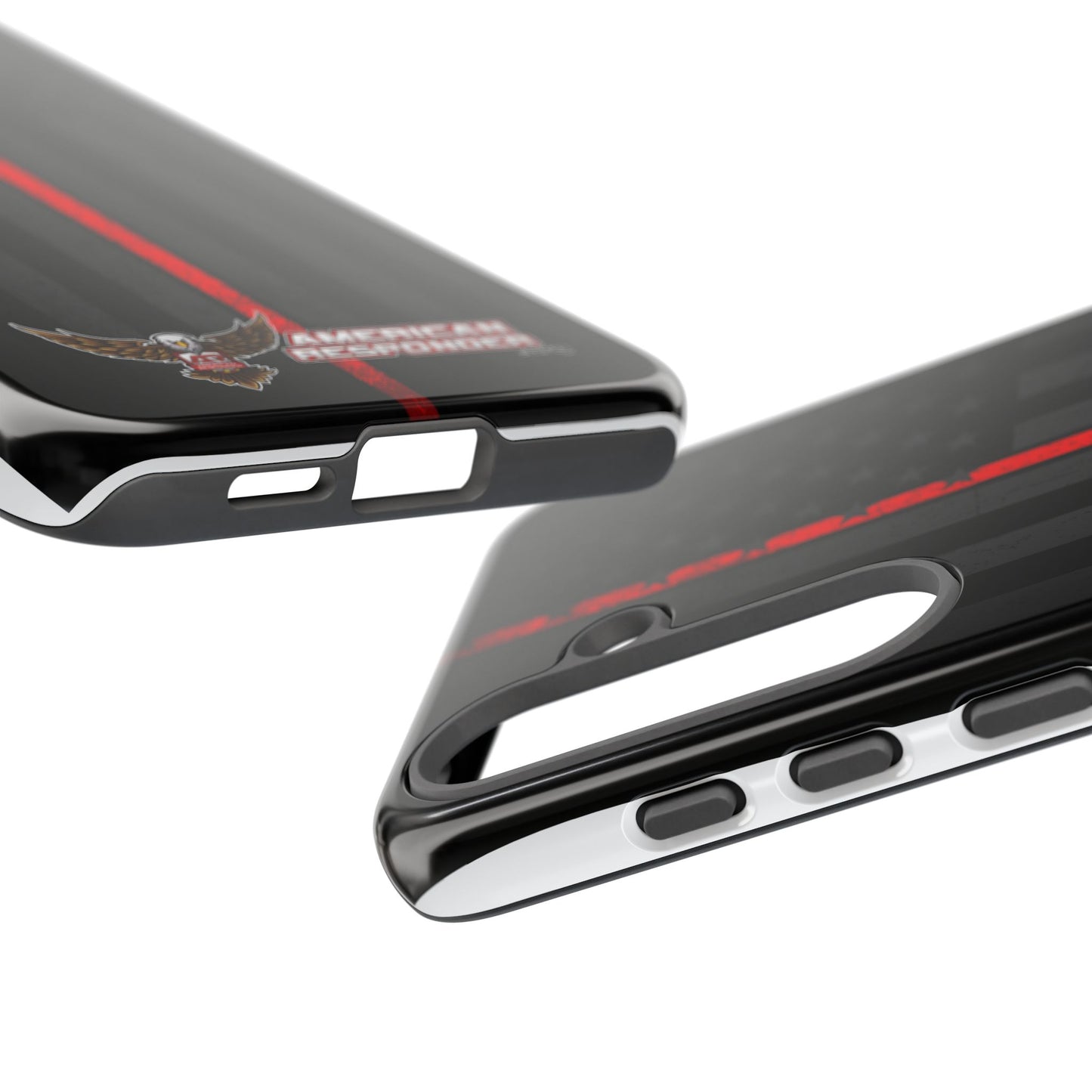 Subdued Firefighter Tough Phone Cases