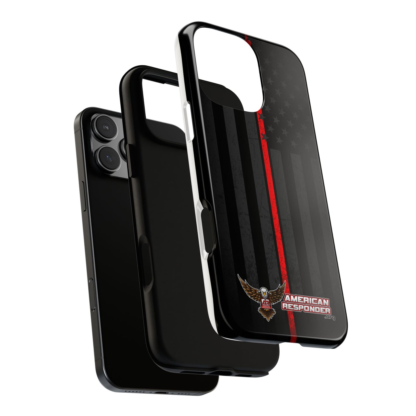 Subdued Firefighter Tough Phone Cases