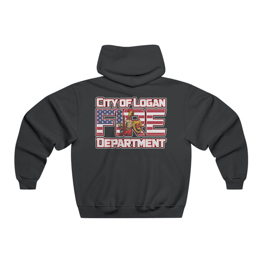 City of Logan Fire Dept Support Hoodie - American Responder Designs