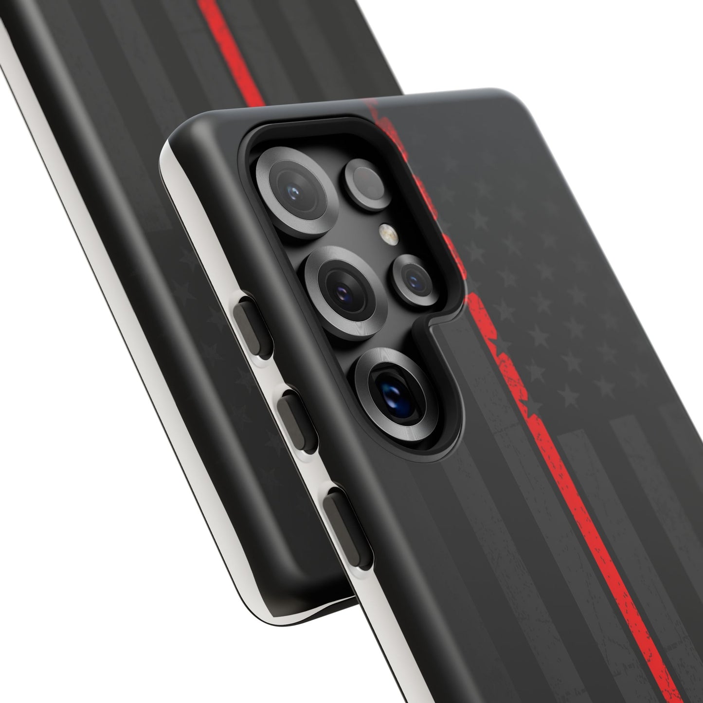 Subdued Firefighter Tough Phone Cases