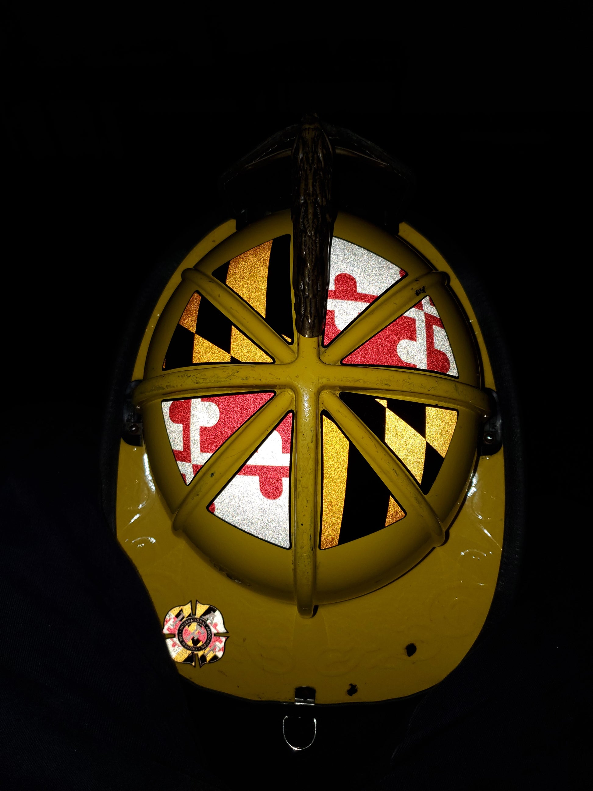 Maryland Helmet Crown Decals - American Responder Designs