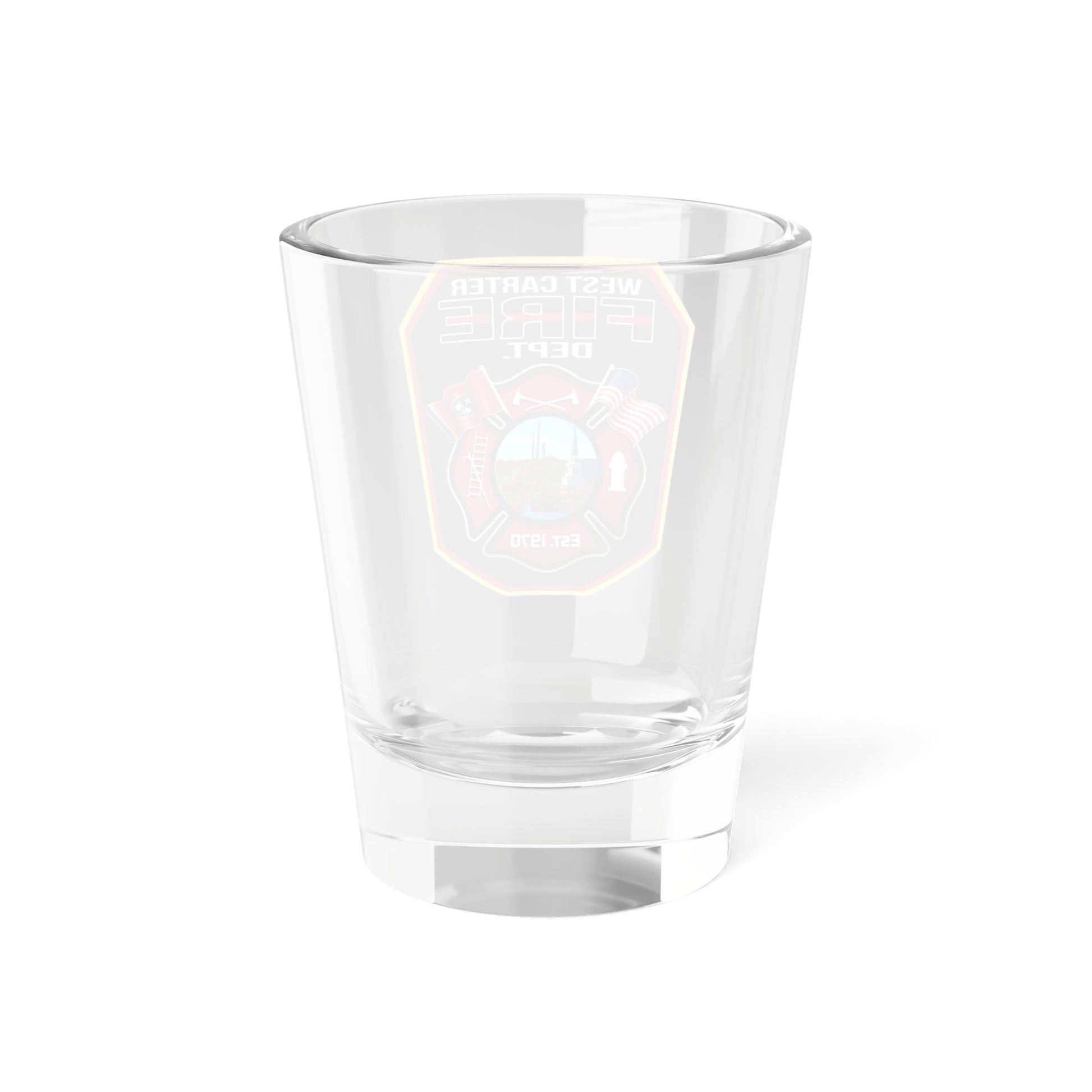 West Carter Shot Glass, 1.5oz - American Responder Designs