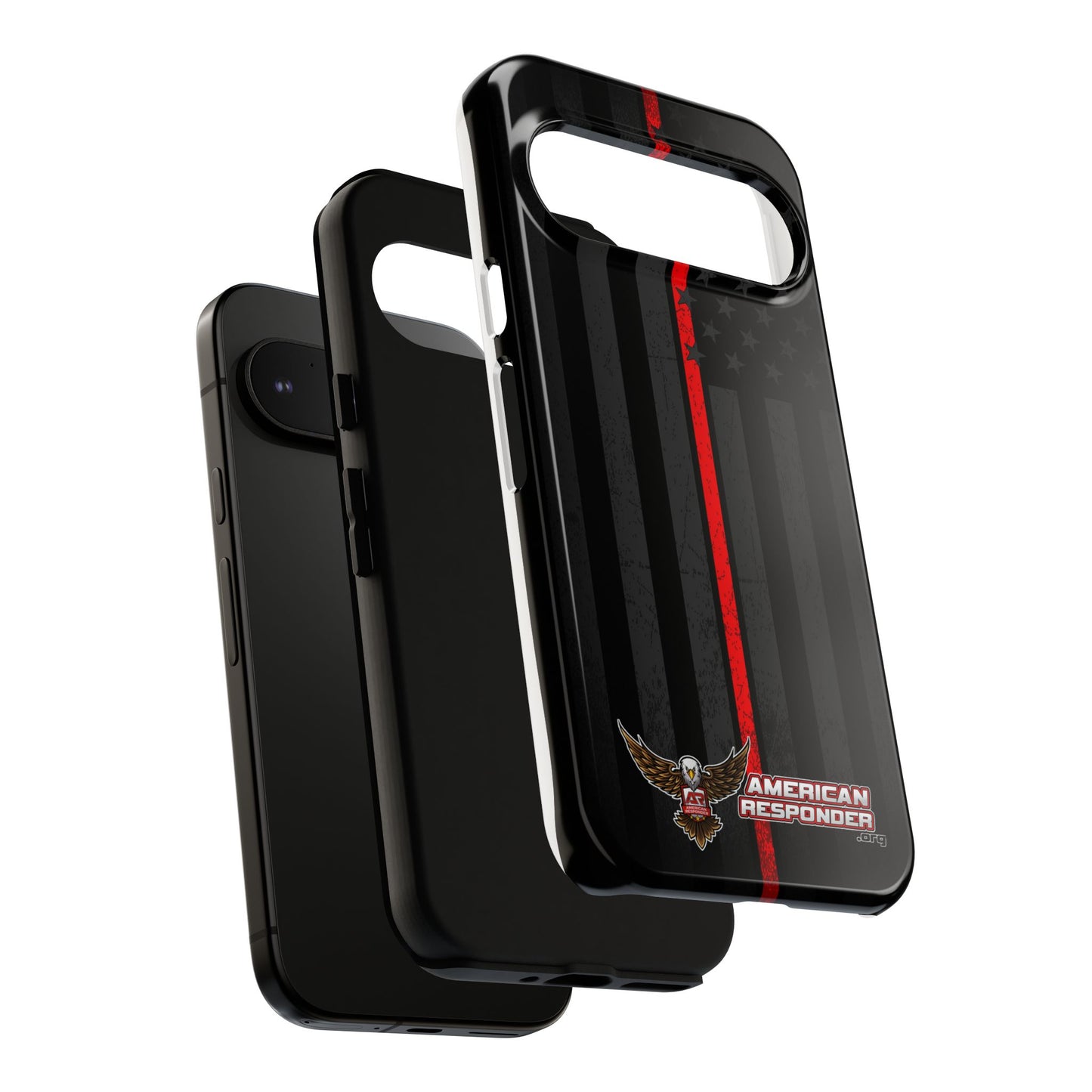 Subdued Firefighter Tough Phone Cases