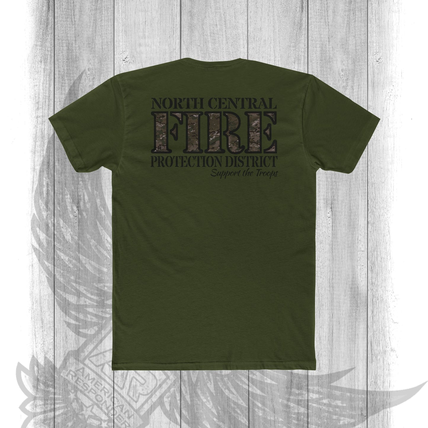 North Central Fire Protection District - Troop Support T-Shirts