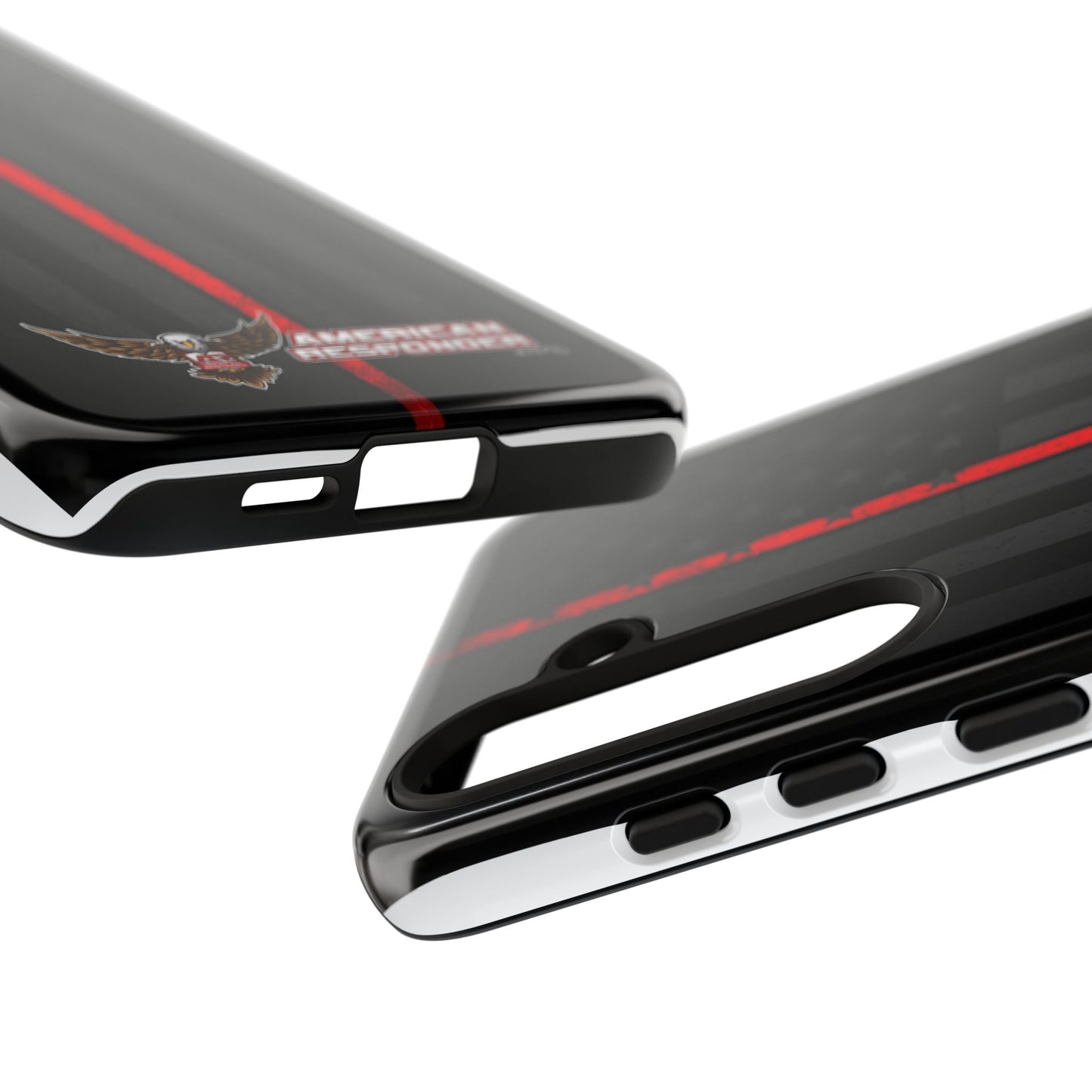 Subdued Firefighter Tough Phone Cases