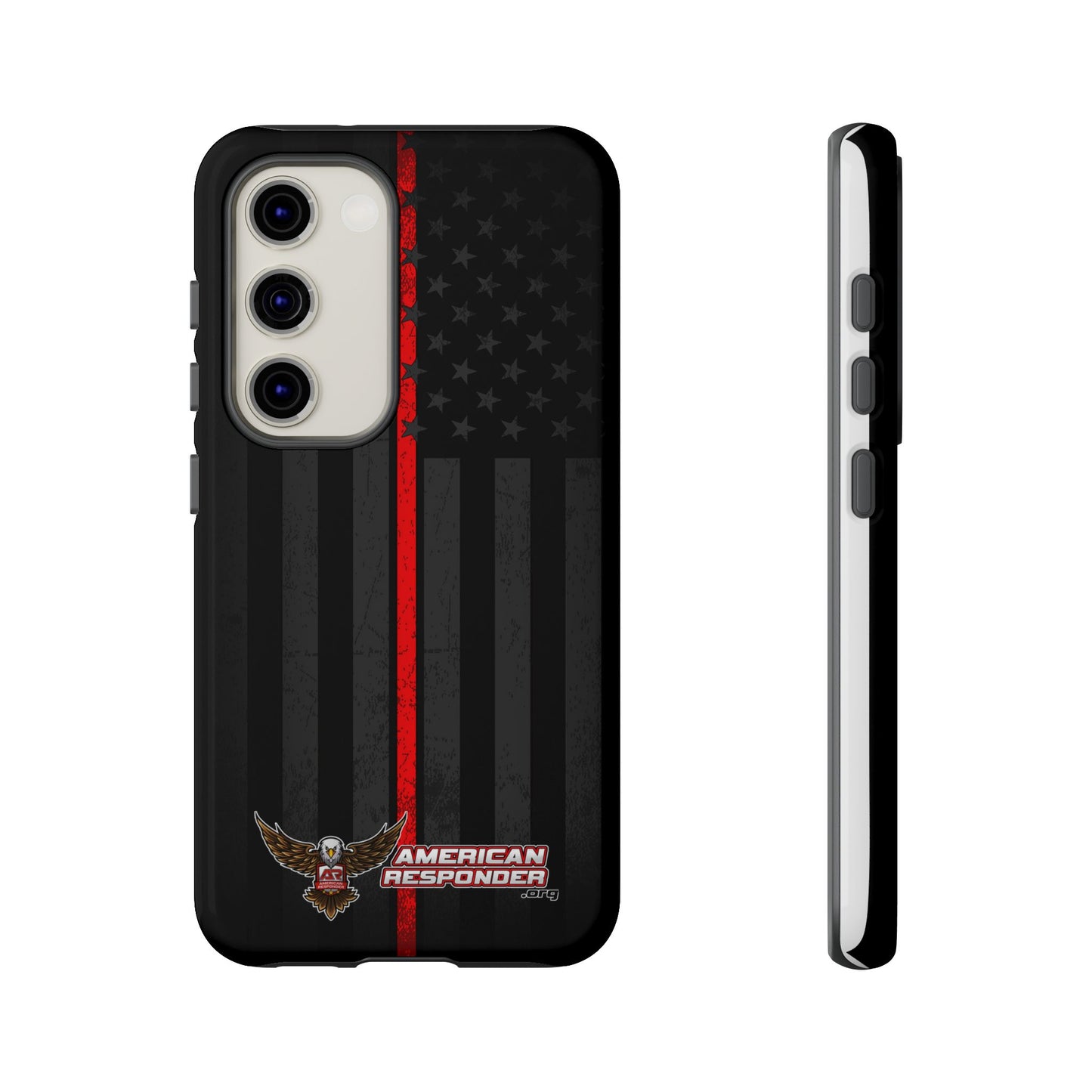 Subdued Firefighter Tough Phone Cases