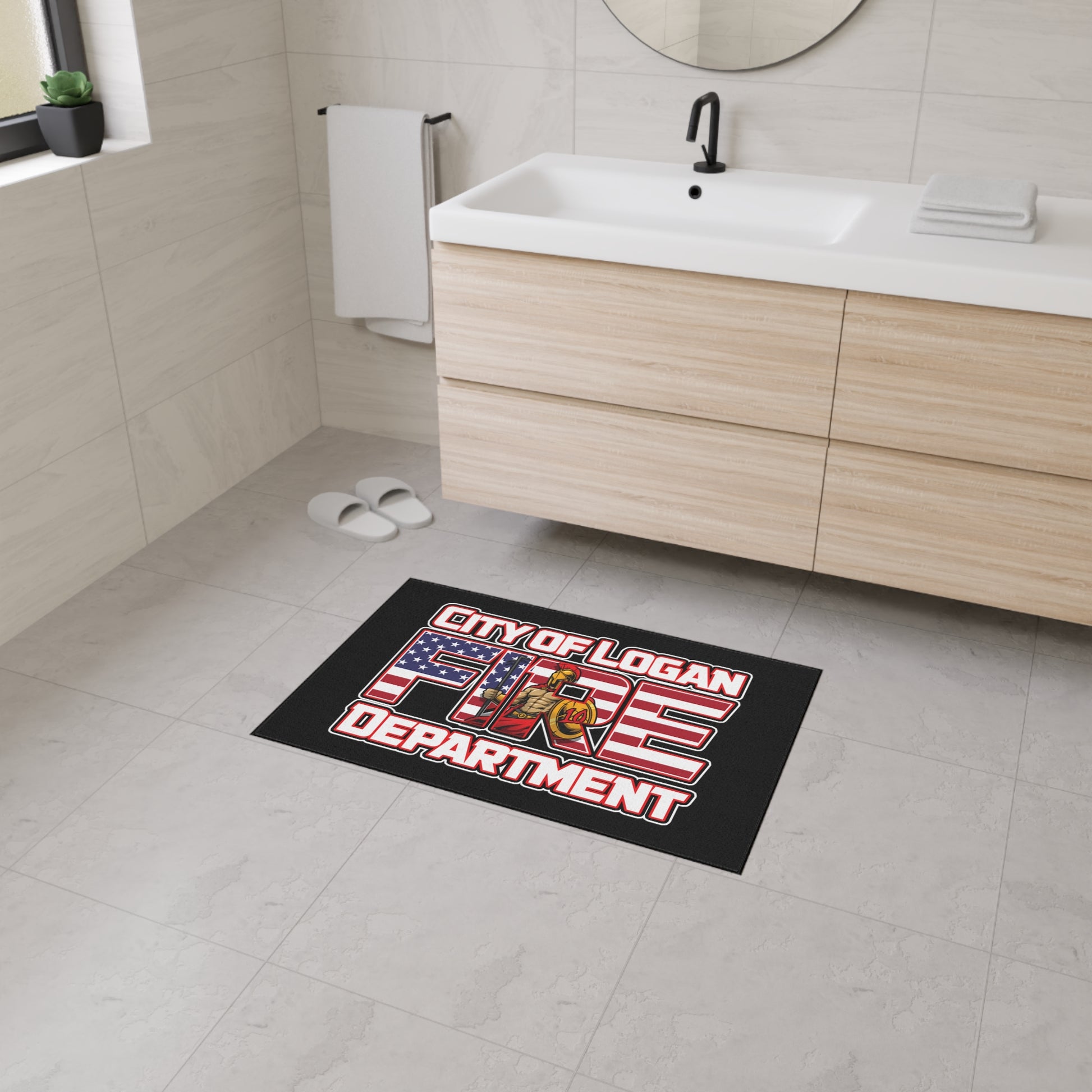 City of Logan Fire Dept Heavy Duty Floor Mat - American Responder Designs
