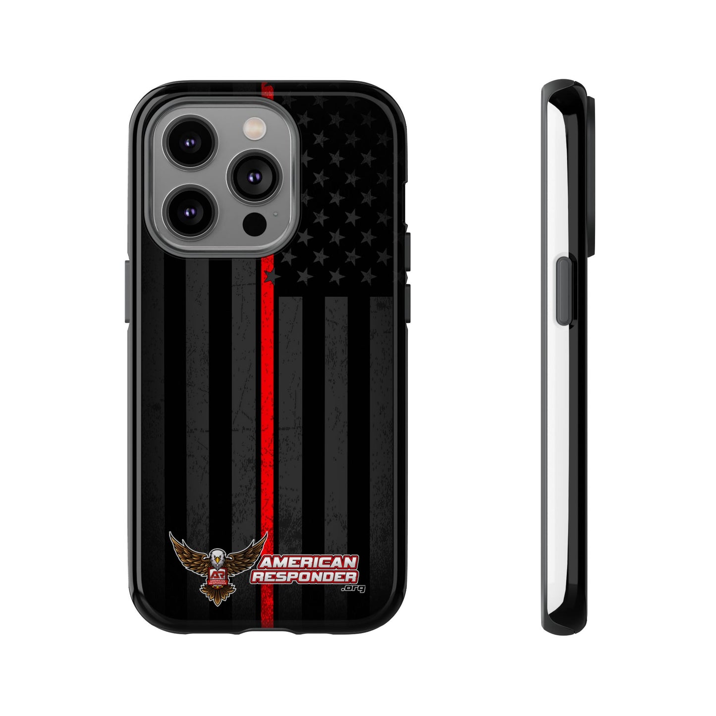 Subdued Firefighter Tough Phone Cases