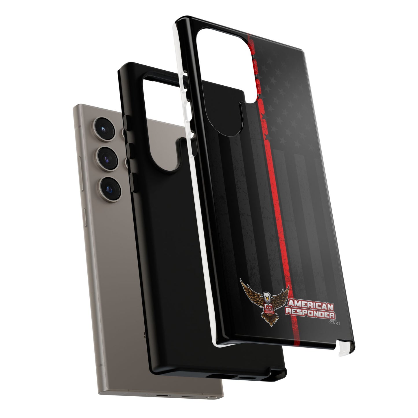 Subdued Firefighter Tough Phone Cases