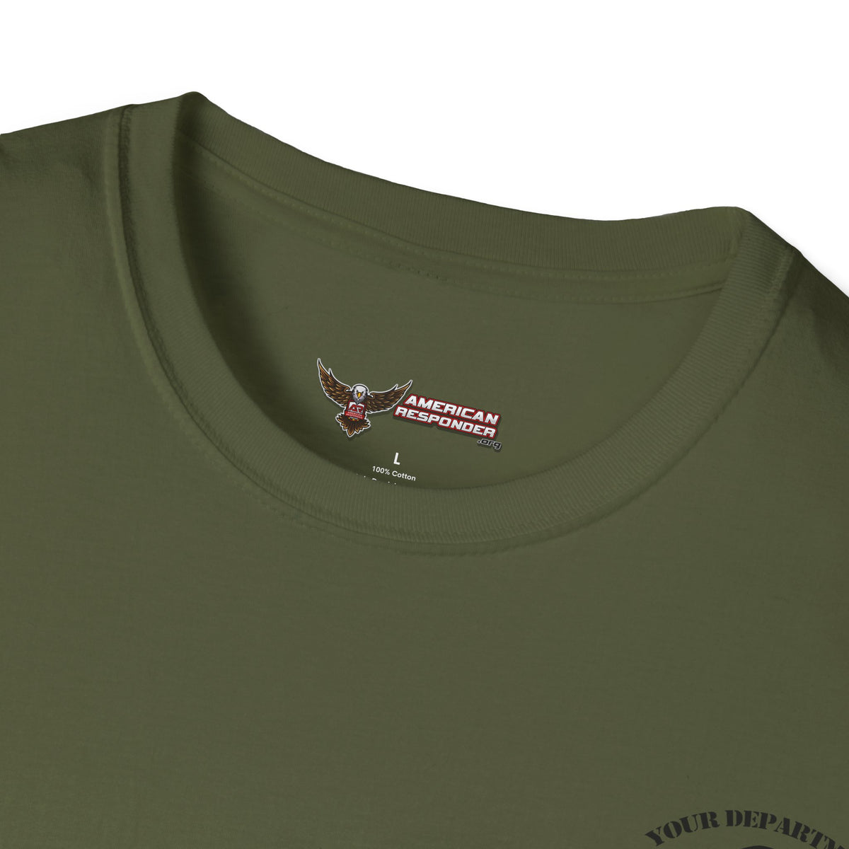 Personalized FD Military Support Shirt - American Responder Designs