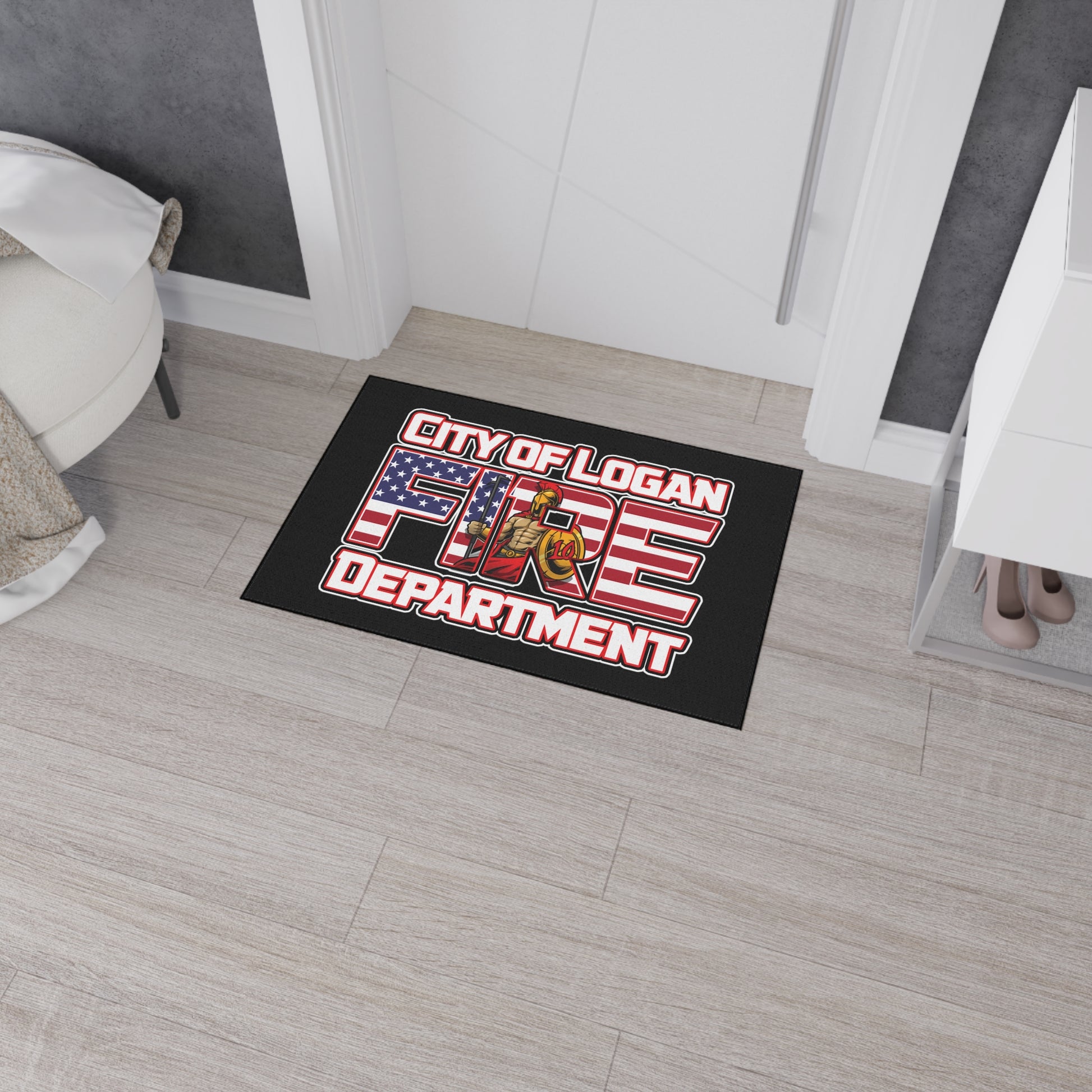 City of Logan Fire Dept Heavy Duty Floor Mat - American Responder Designs