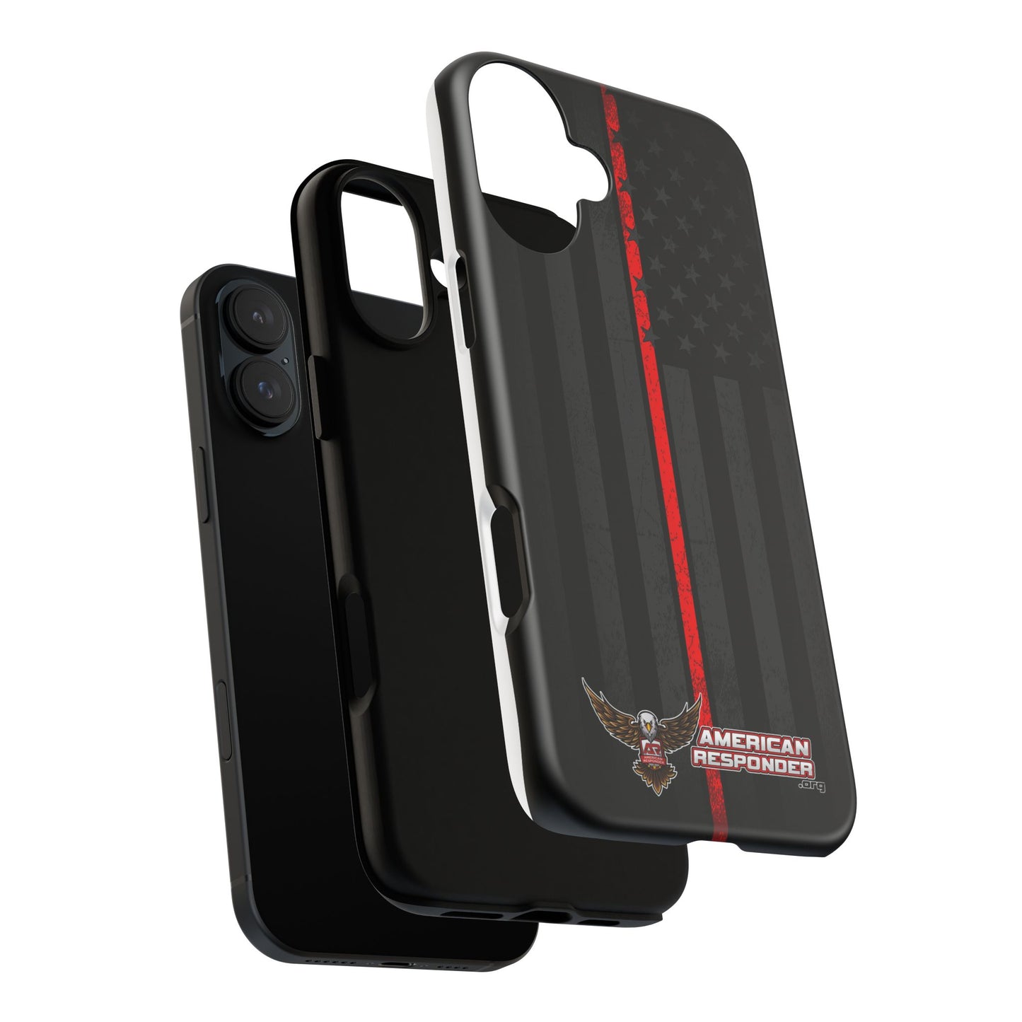 Subdued Firefighter Tough Phone Cases